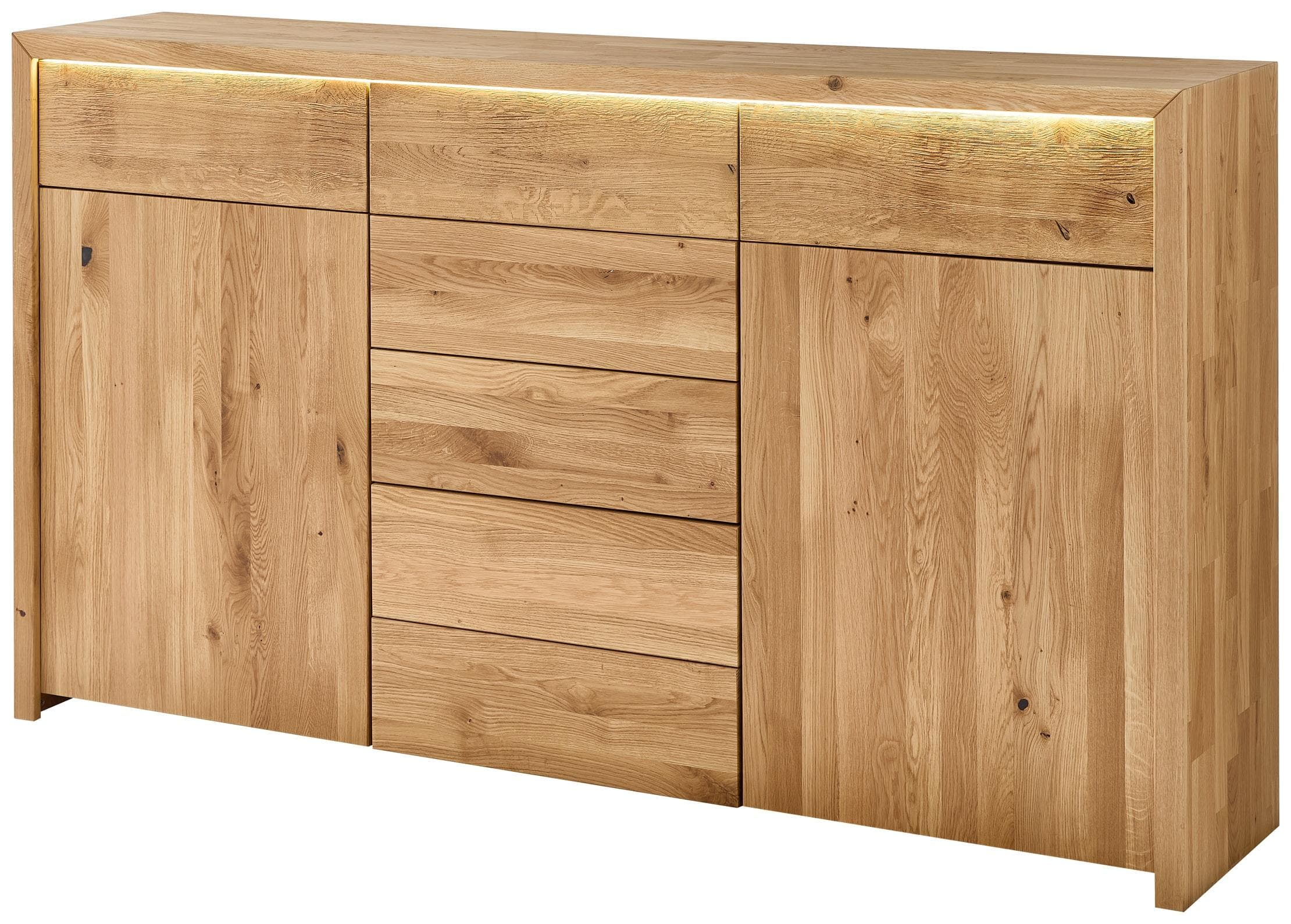 Kombikommode HOME AFFAIRE "Ambroise" Wildeiche 188 cm