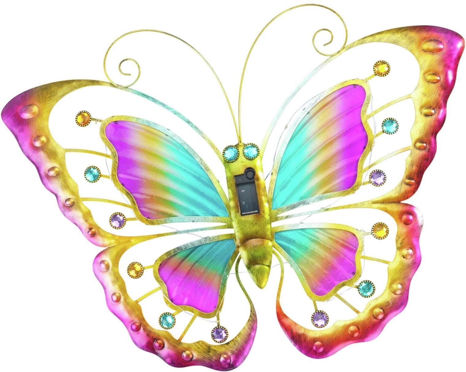 LED Gartenleuchte MAXIMEX Schmetterling Solar