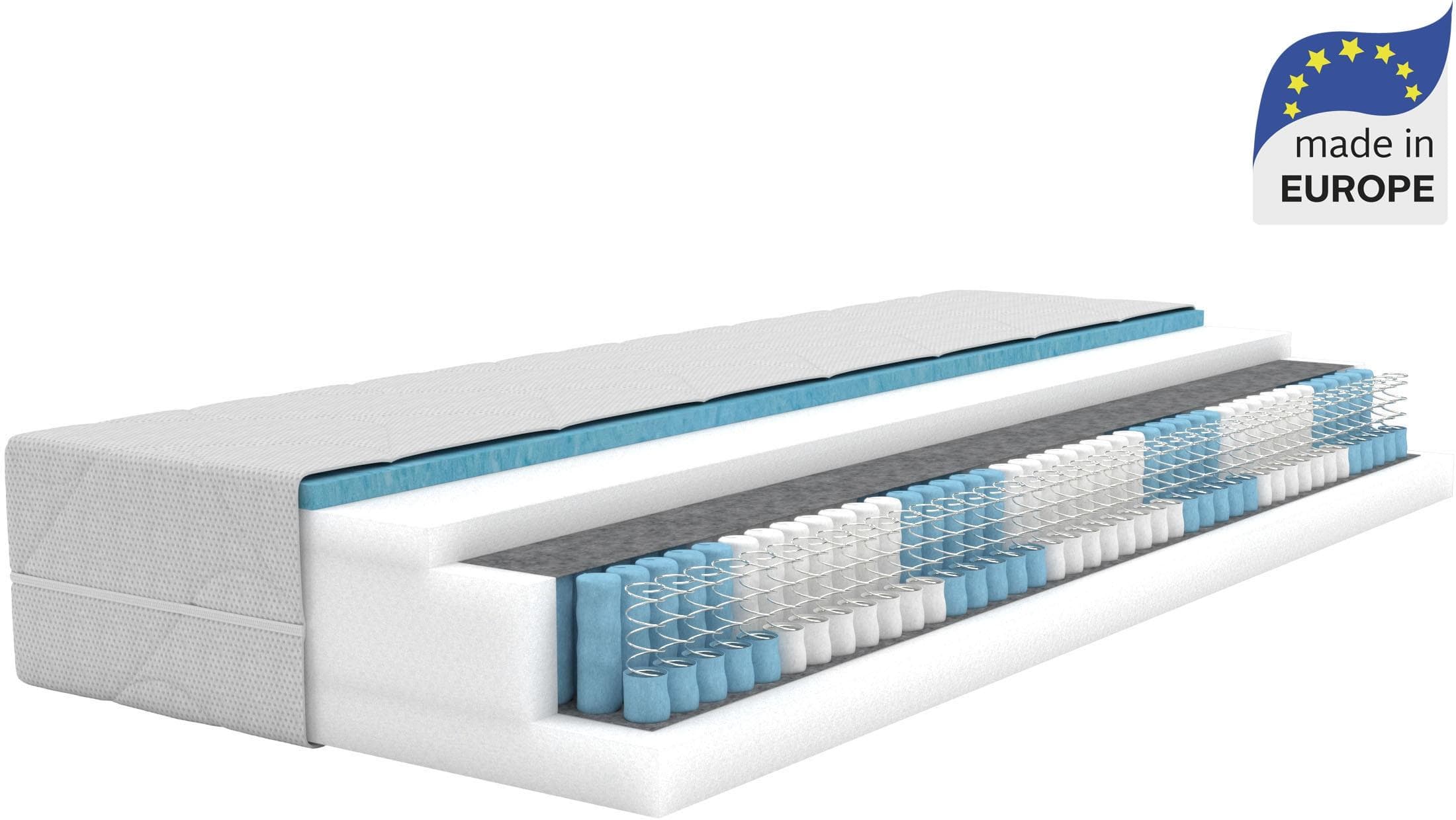Älgdröm Taschenfederkernmatratze Sonet 7 Zonen