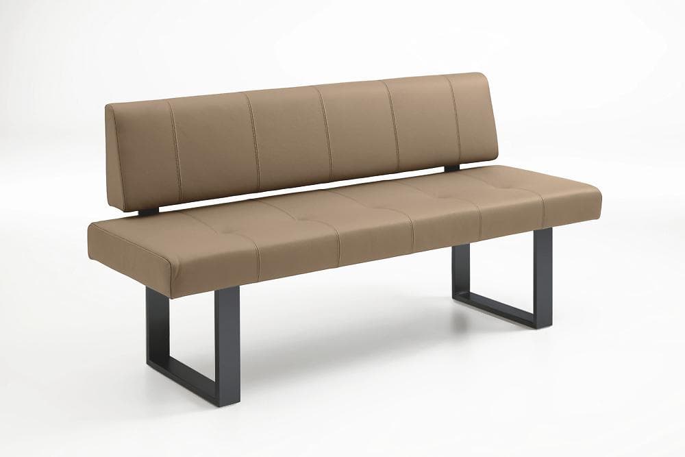 NIEHOFF Sitzbank COLORADO Schwarz Microfaser