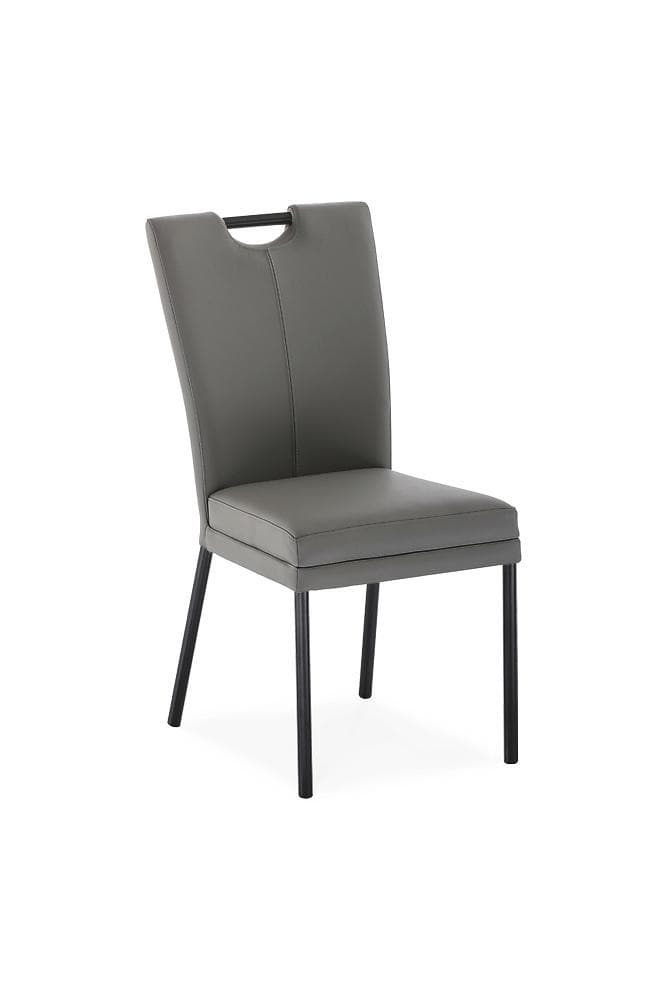 NIEHOFF SITZMÖBEL Polsterstuhl COLORADO Leder Schwarz