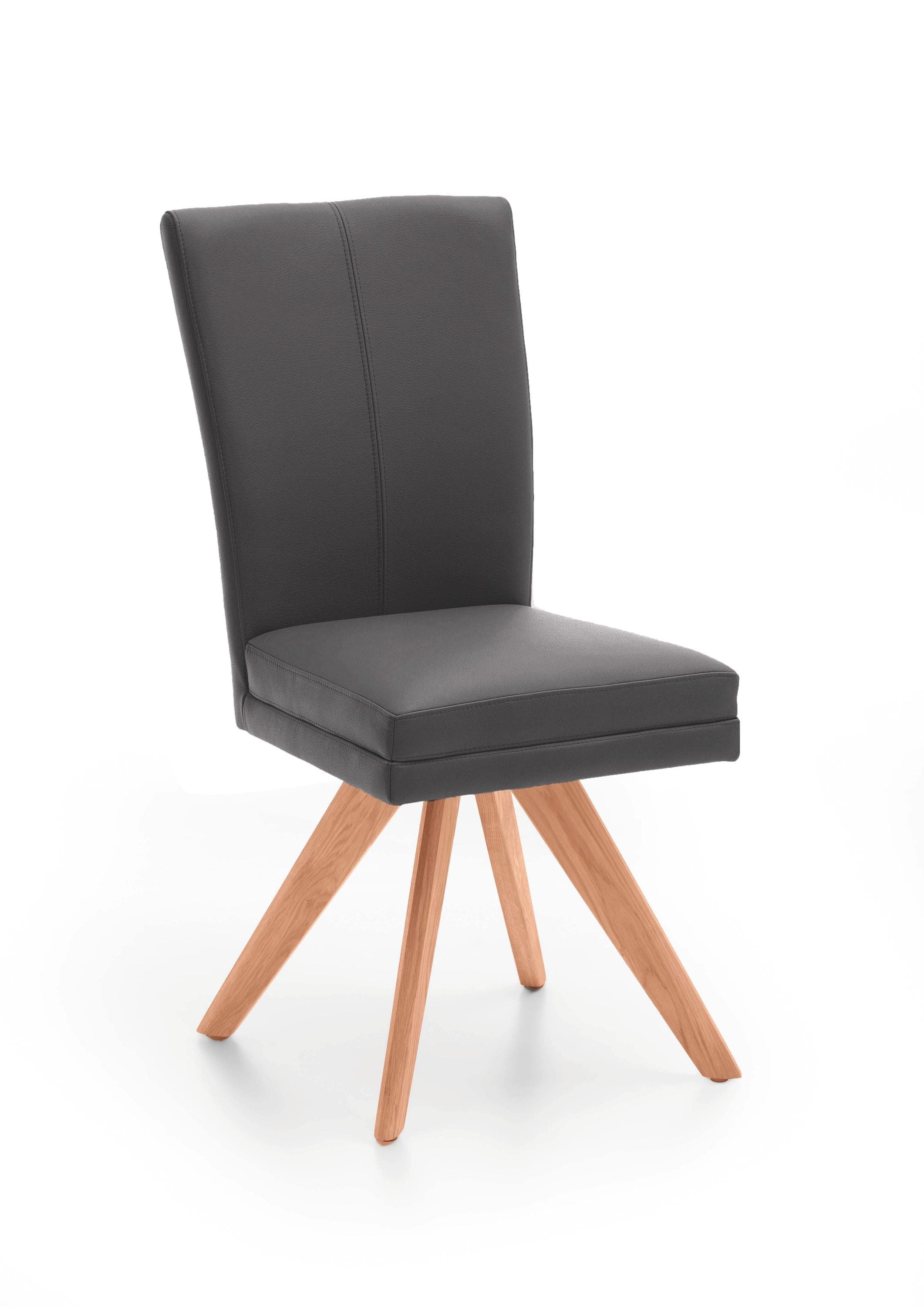 NIEHOFF SITZMÖBEL Polsterstuhl COLORADO Leder Braun