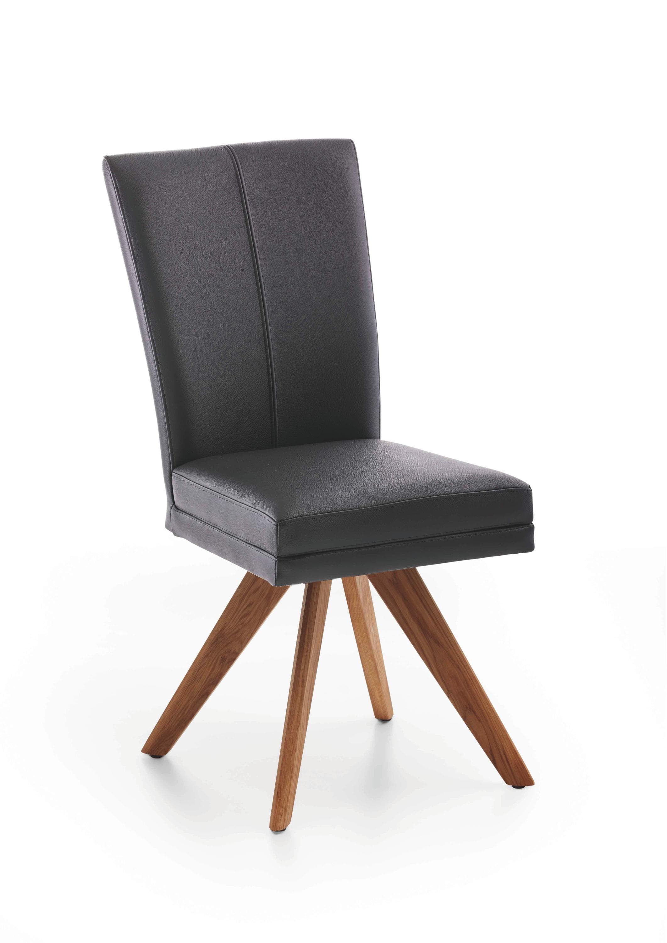 NIEHOFF SITZMÖBEL Polsterstuhl COLORADO Leder Wildeiche