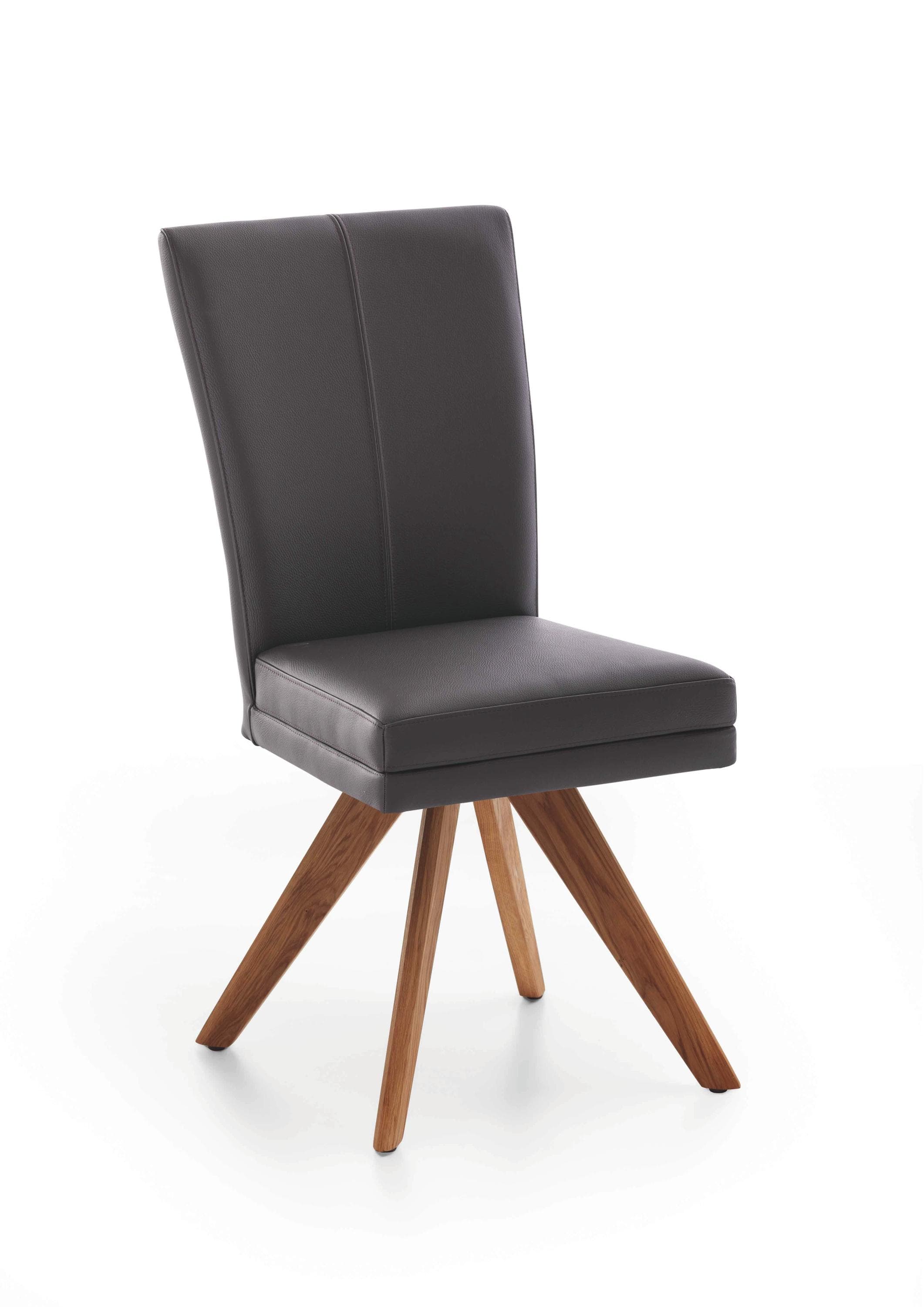 NIEHOFF SITZMÖBEL Polsterstuhl COLORADO Leder Wildeiche