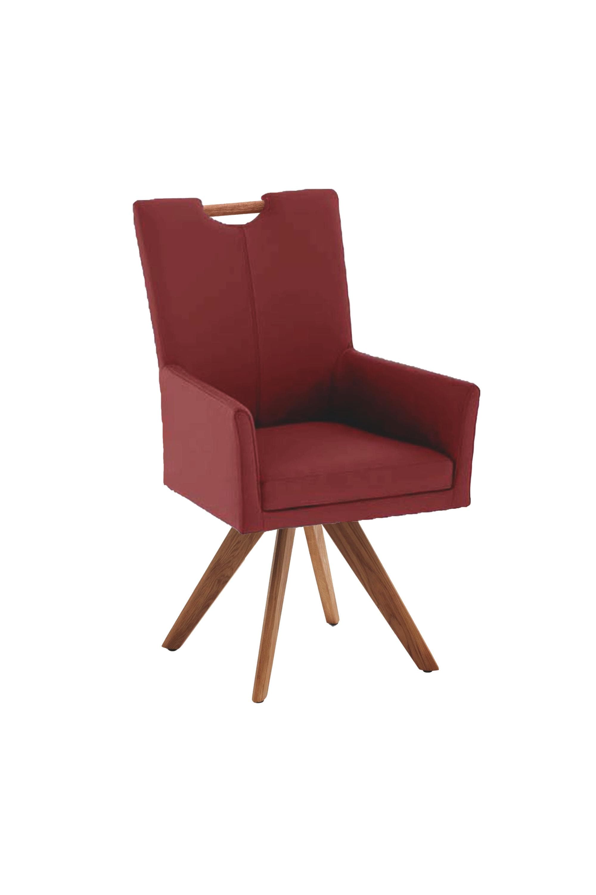 NIEHOFF SITZMÖBEL Polsterstuhl COLORADO Leder Wildeiche