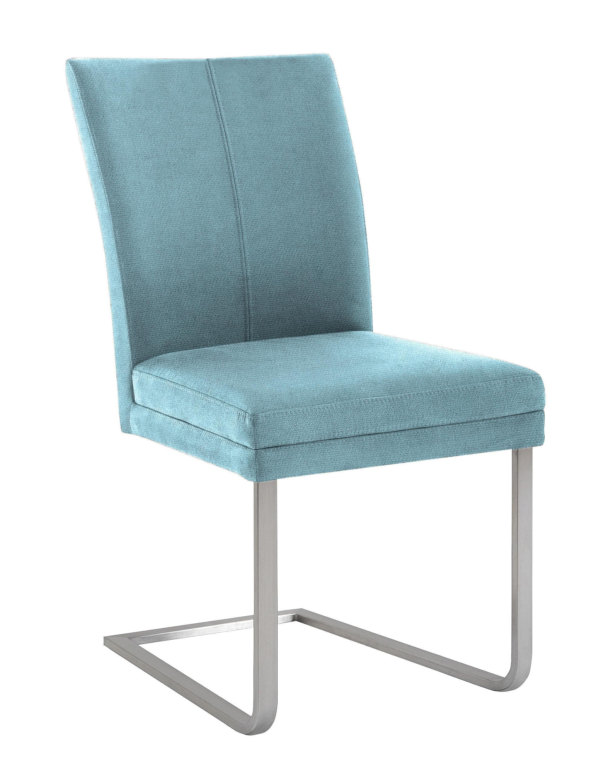 NIEHOFF SITZMÖBEL Freischwinger COLORADO - Moderner Stuhl mit Stoffbezug