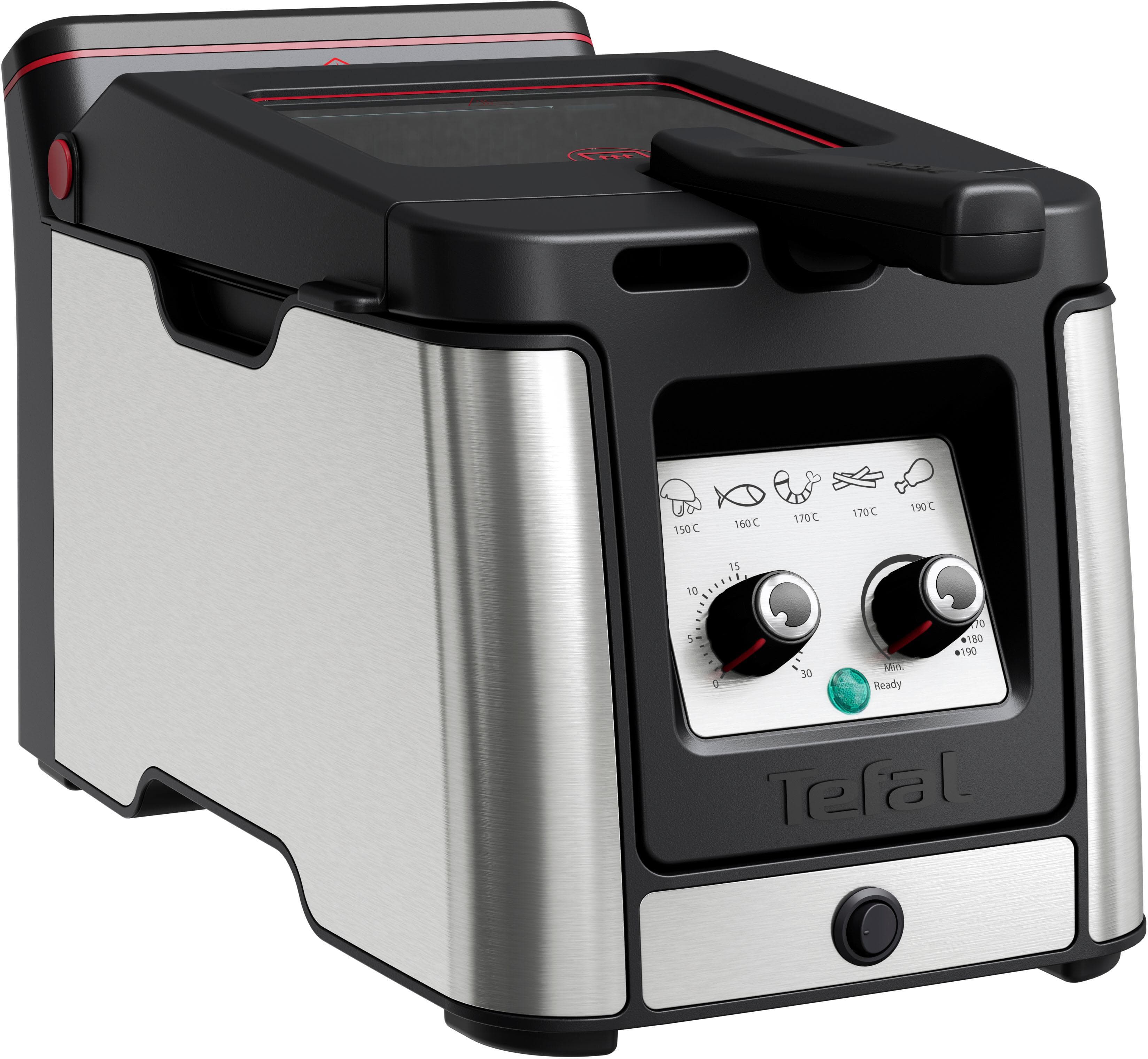 Tefal Fritteuse Clear Duo FR600D 2.000 Watt 3,5 Liter