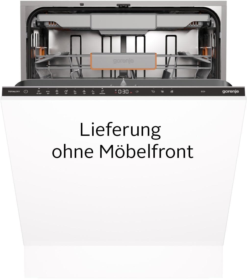 GORENJE vollintegrierbarer Geschirrspüler GV673A67 Silber Energieeffizienz A