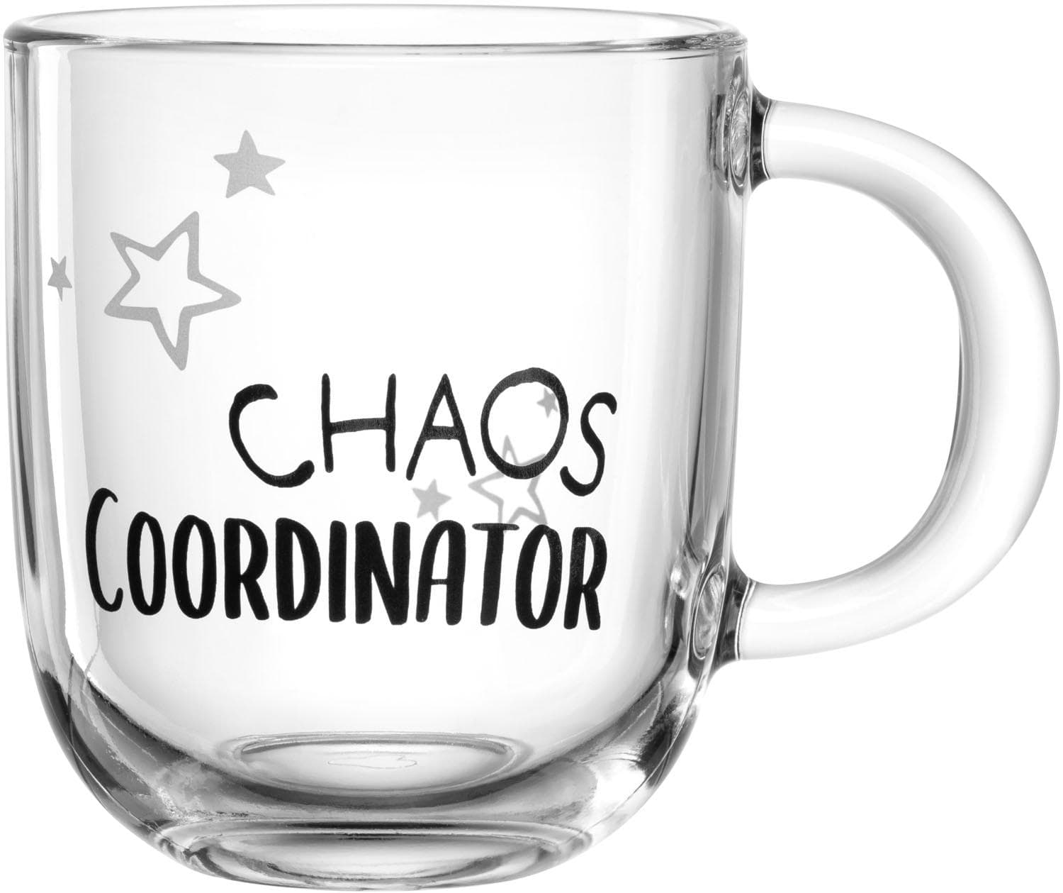 Leonardo Tasse Chaos Coordinator 4er-Set Glas bunt