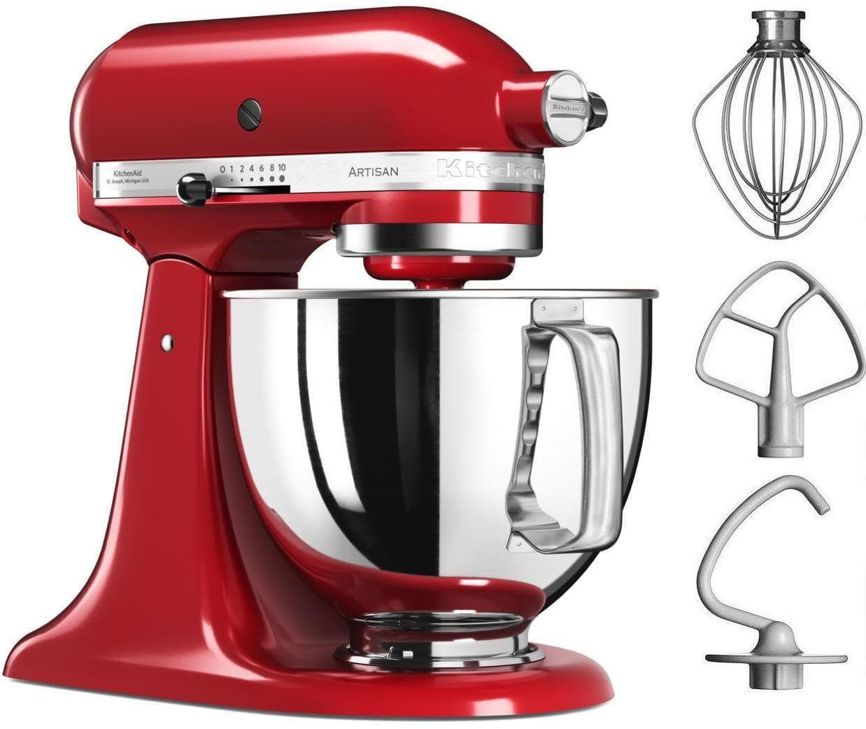 KITCHENAID Küchenmaschine ARTISAN 5KSM125EER Empire Rot