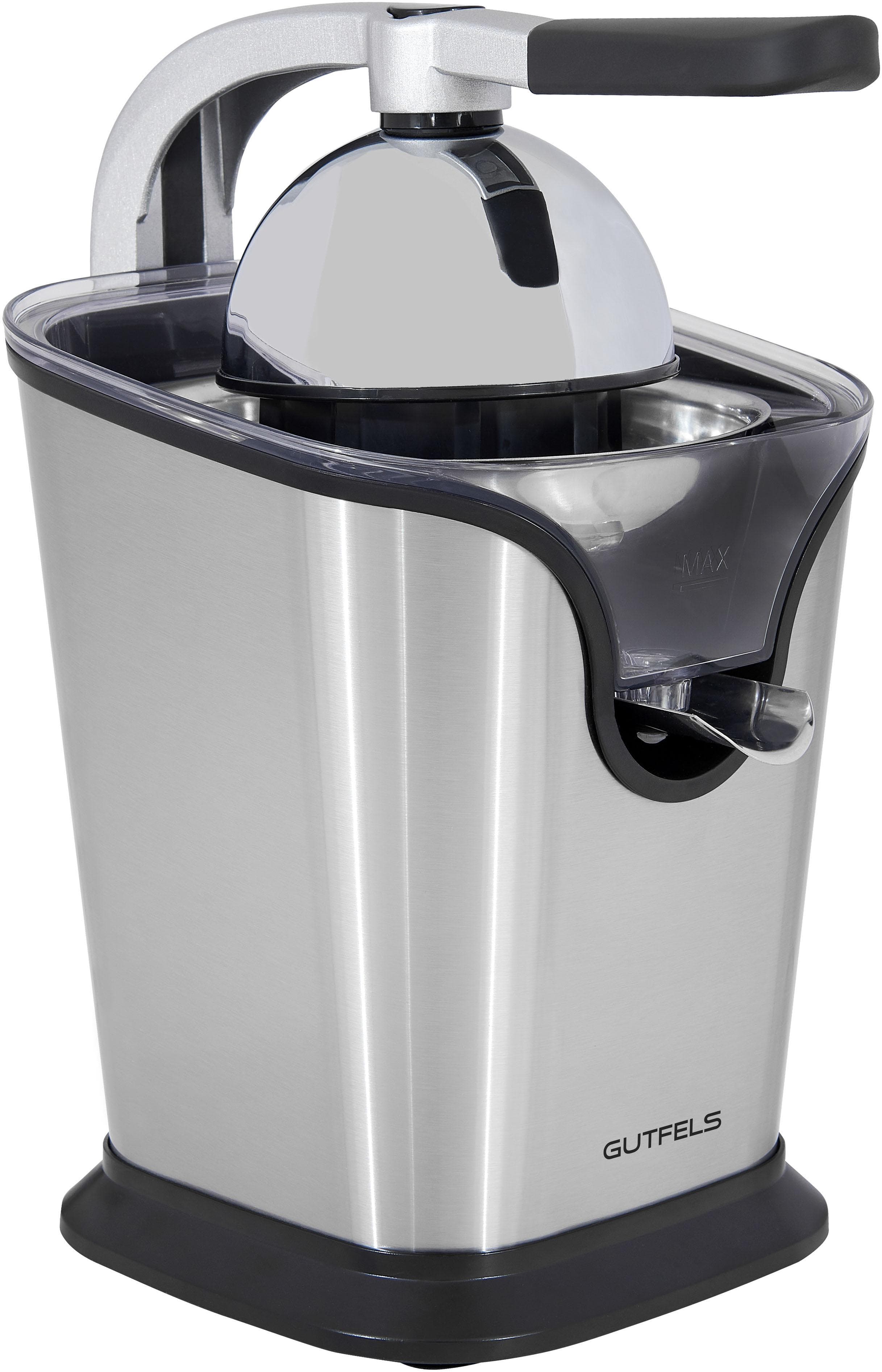 GUTFELS Entsafter JUICE 3020 Schwarz Edelstahl