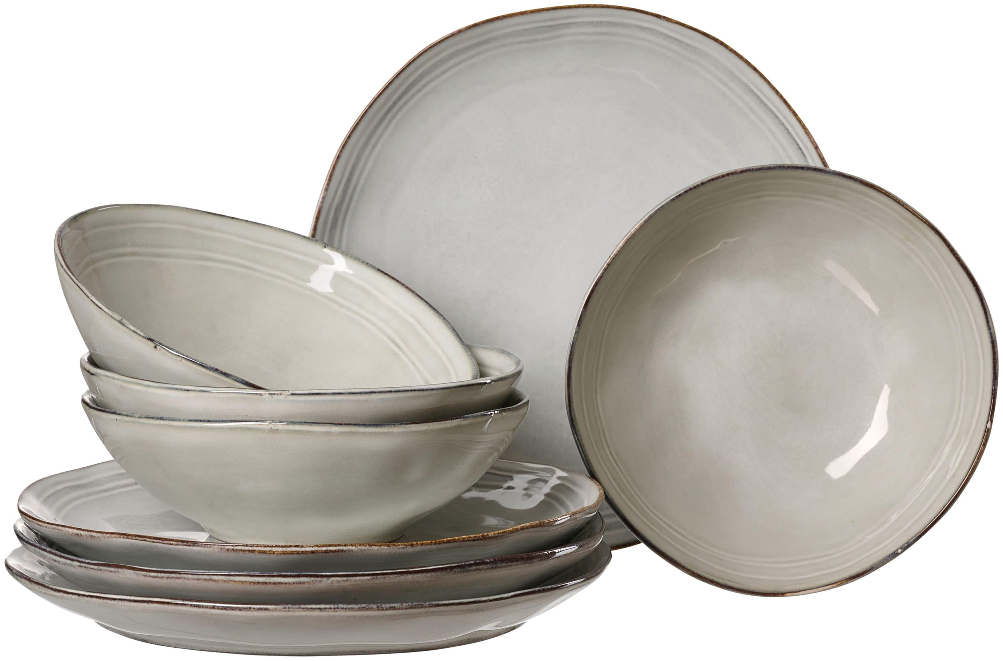Tafelservice Ritzenhoff & Breker Kendra Braun 8-tlg. Steingut