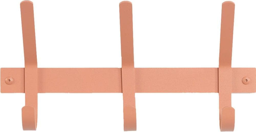 Garderobenhaken SPINDER DESIGN, rosa, B:40cm H:21cm T:8,2cm
