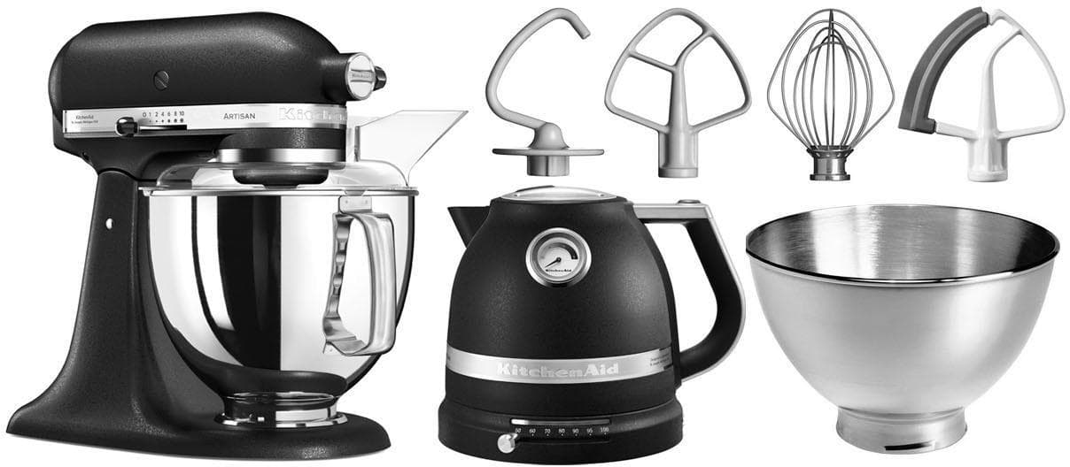 KITCHENAID Küchenmaschine ARTISAN 5KSM175PSEBK Gusseisen Schwarz