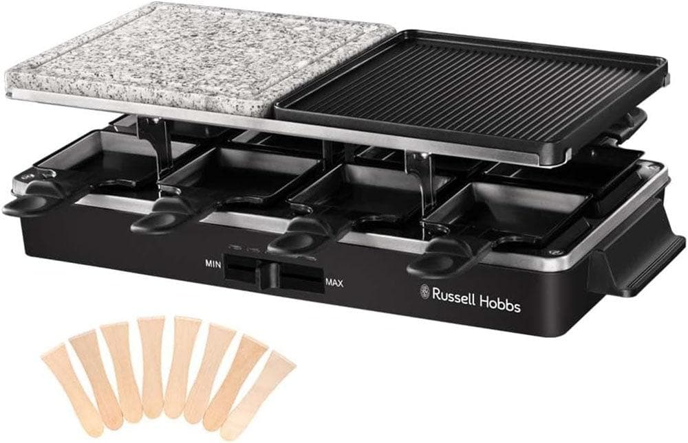 Russell Hobbs Raclette Grill 8 Personen Schwarz