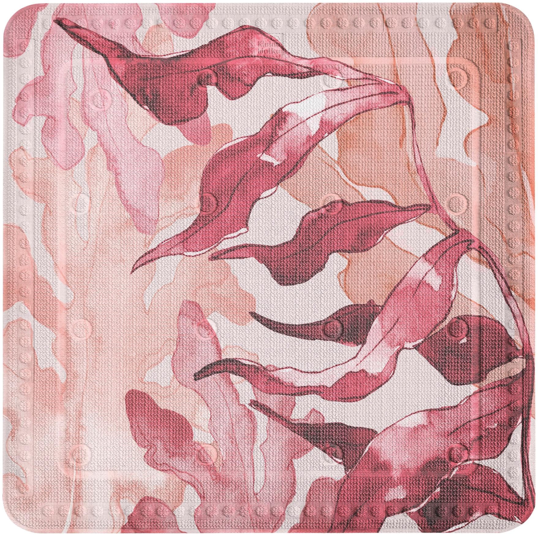 Duscheinlage Kleine Wolke Blaze Bunt Korallen-Motiv