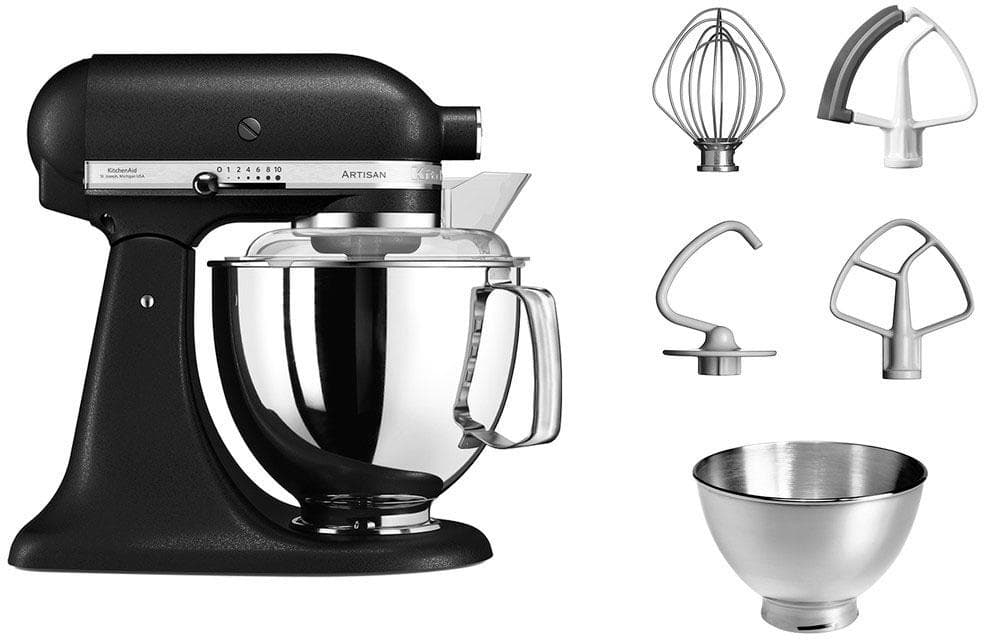 KITCHENAID Küchenmaschine ARTISAN 5KSM175PS Gusseisen Schwarz