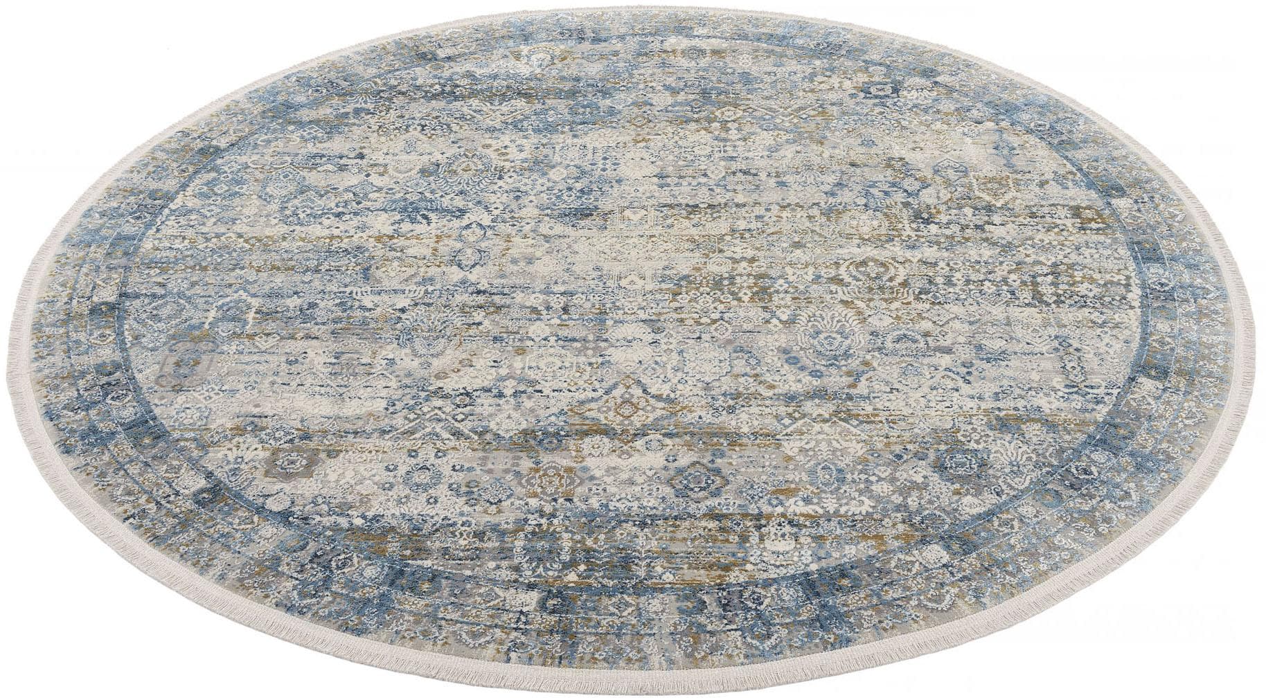 OCI DIE TEPPICHMARKE Teppich BESTSELLER TADI: Rund, Hochwertig & Glänzend