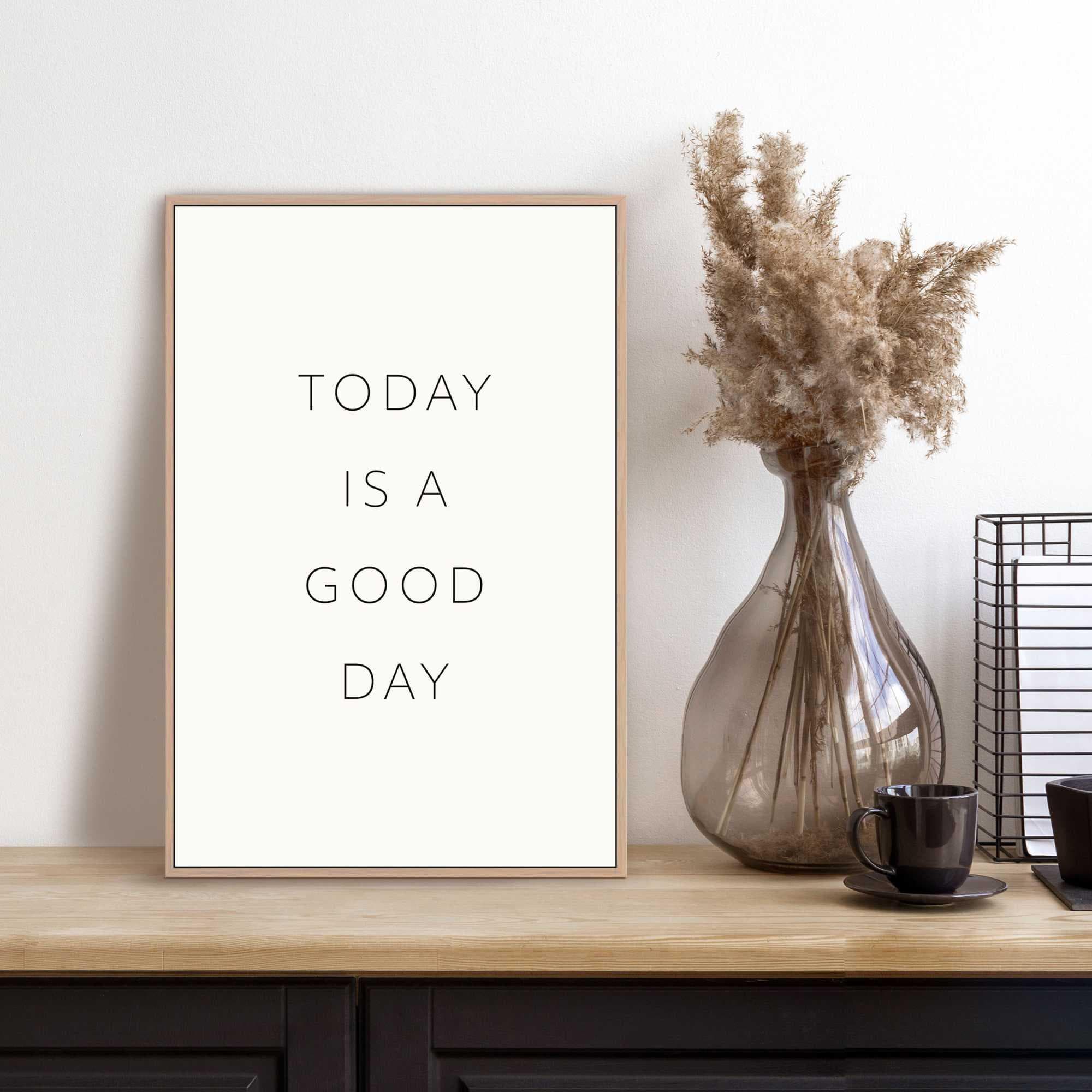 Reinders! Bild mit Rahmen Today Weiß Wandcollage Holz