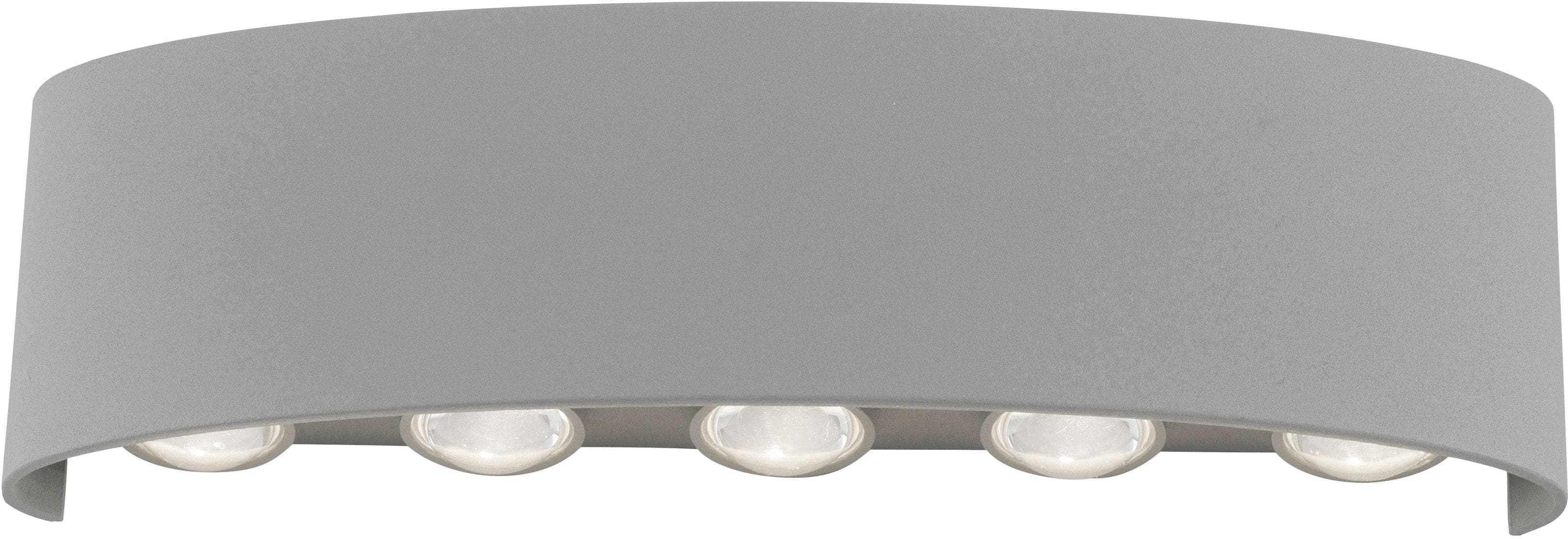 Paul Neuhaus Außen-Wandleuchte Carlo Grau IP54 LED