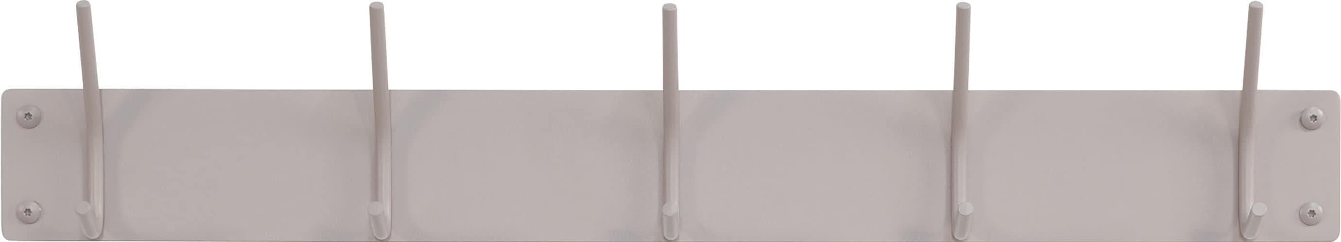 Garderobenhaken SPINDER DESIGN - Grau, Metall, 5 Haken