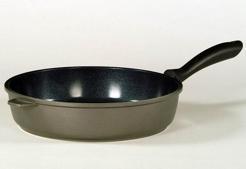 KRÜGER Aluguss Bratpfanne tief Potsdam 28 cm Grau