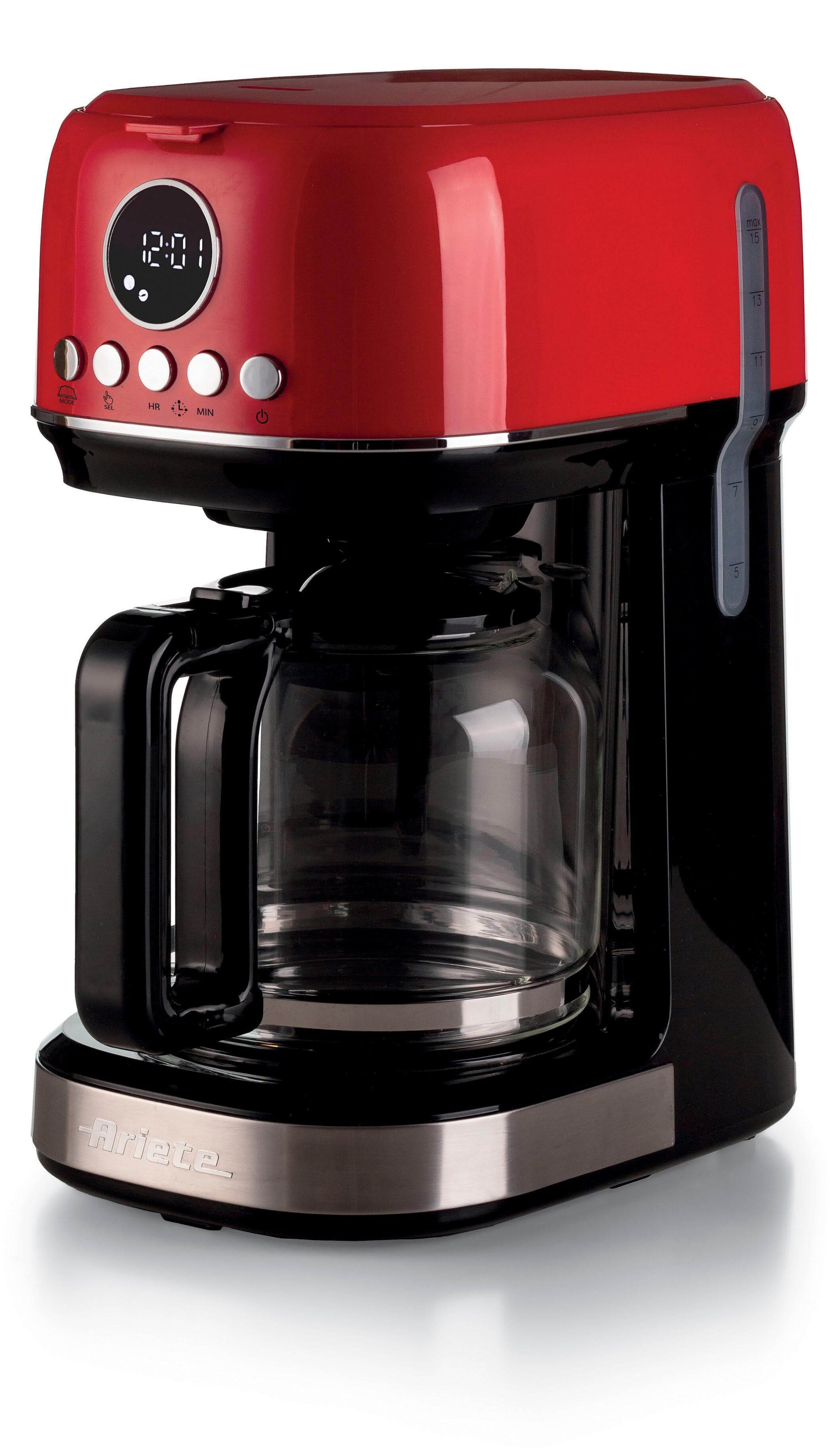 Ariete 1396R Moderna Filterkaffeemaschine rot