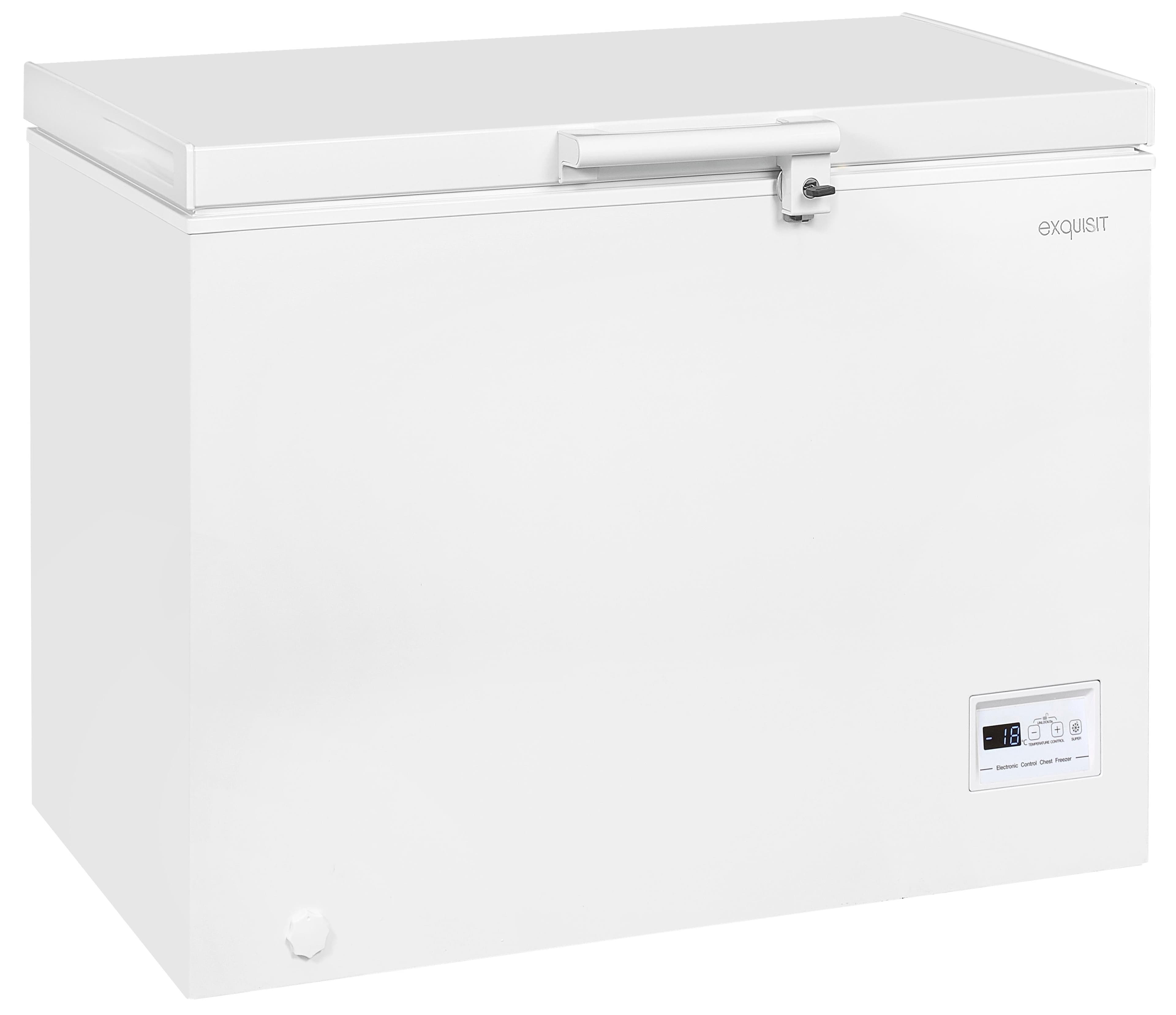 EXQUISIT Gefriertruhe GT200-HE-041C weiß 198L 4-Sterne