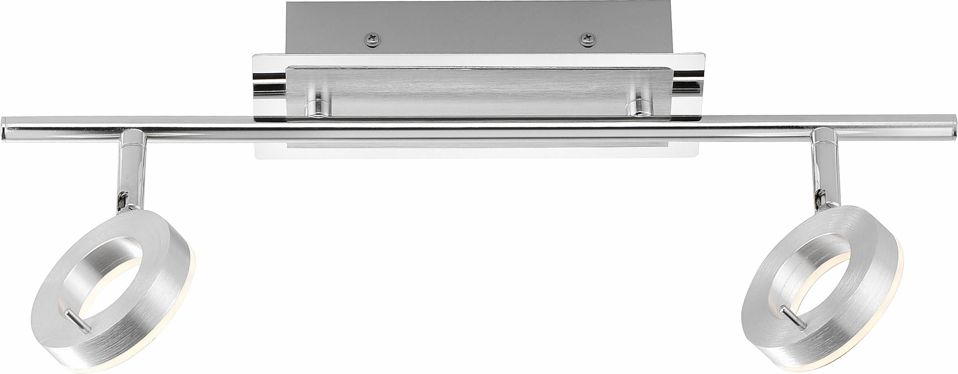 PAUL NEUHAUS Deckenleuchte SILEDA grau Aluminium IP44 verstellbar