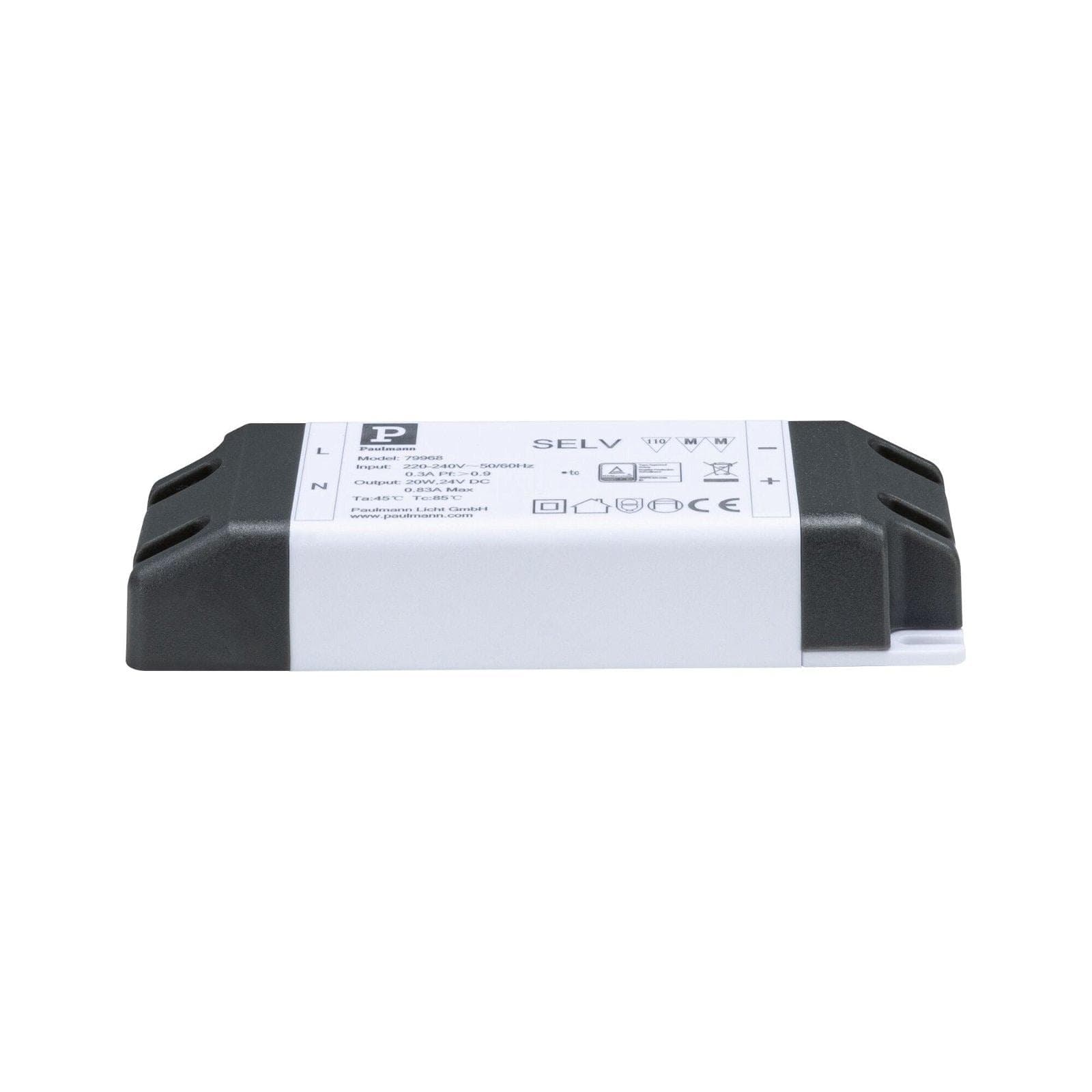 PAULMANN LED-Streifen Pro Power Supply 24V DC 20VA Weiß