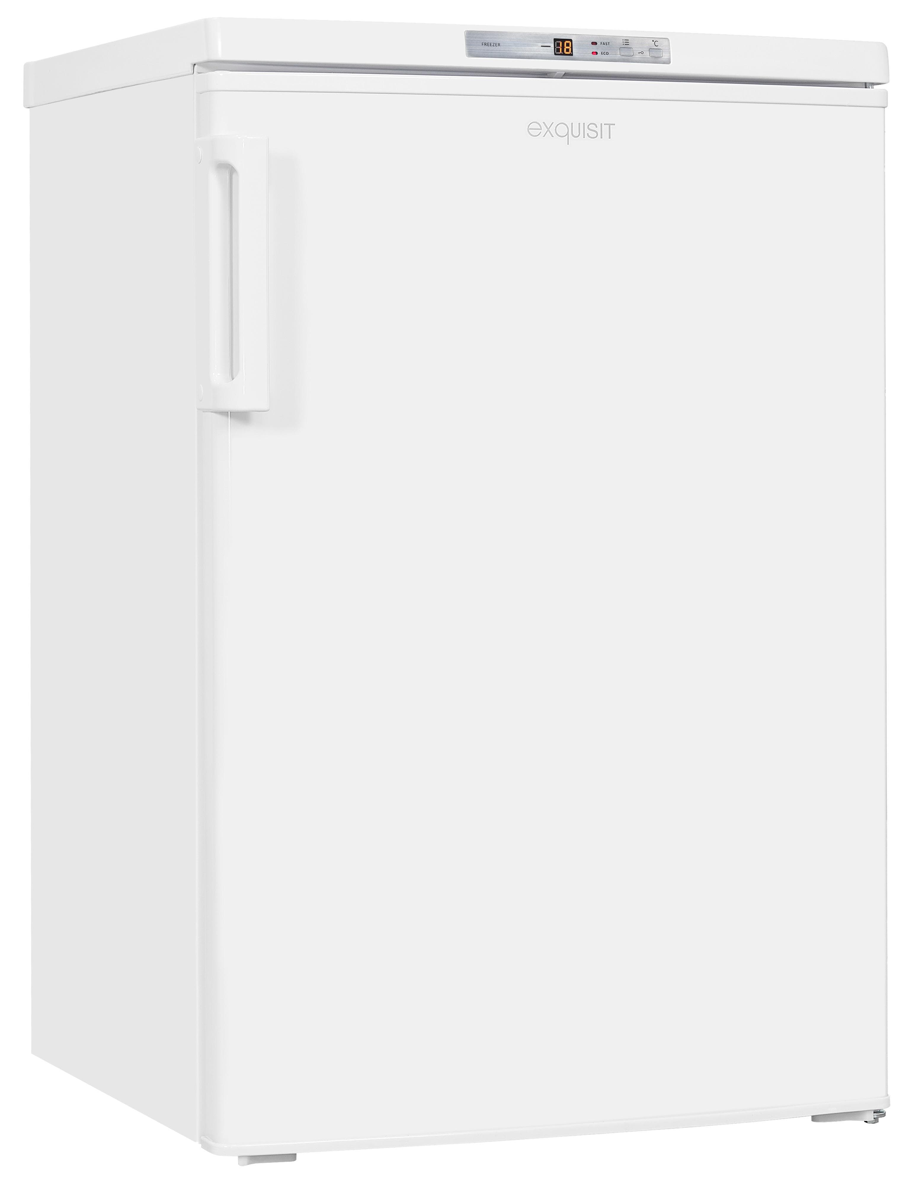 EXQUISIT Gefrierschrank GS80-HE-040E weiß 4-Sterne