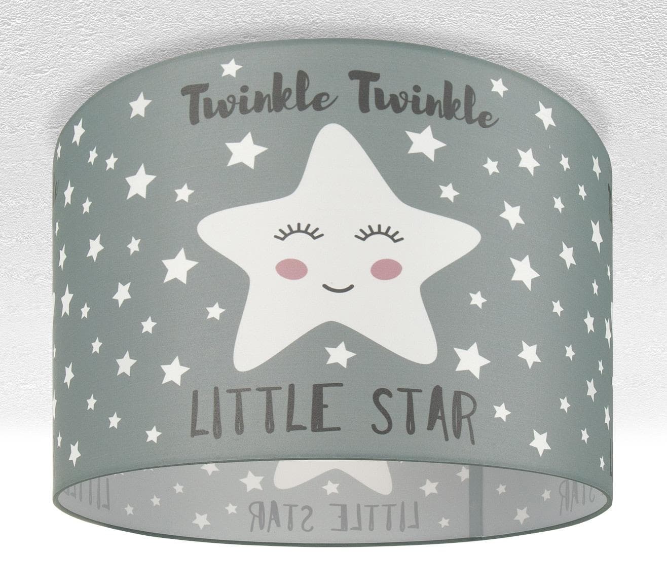 PACO HOME Deckenleuchte Aleyna 105 weiß Stern Kinderzimmer