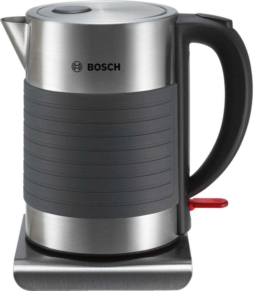Bosch Wasserkocher TWK7S05 Edelstahl Schwarz 1,7 Liter