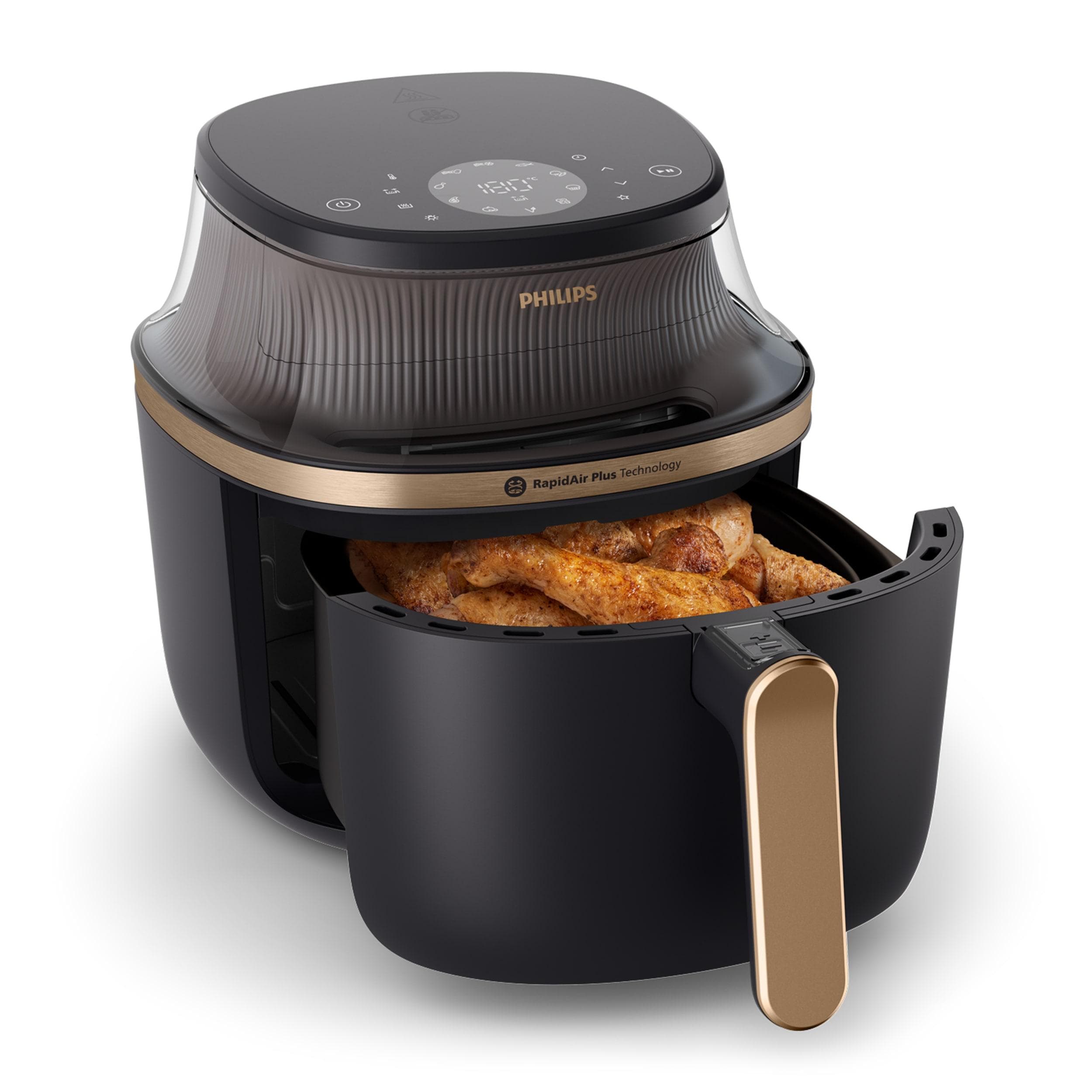 PHILIPS Heißluftfritteuse Airfryer 3000 NA332/00 mit Rapid Air Plus Technologie