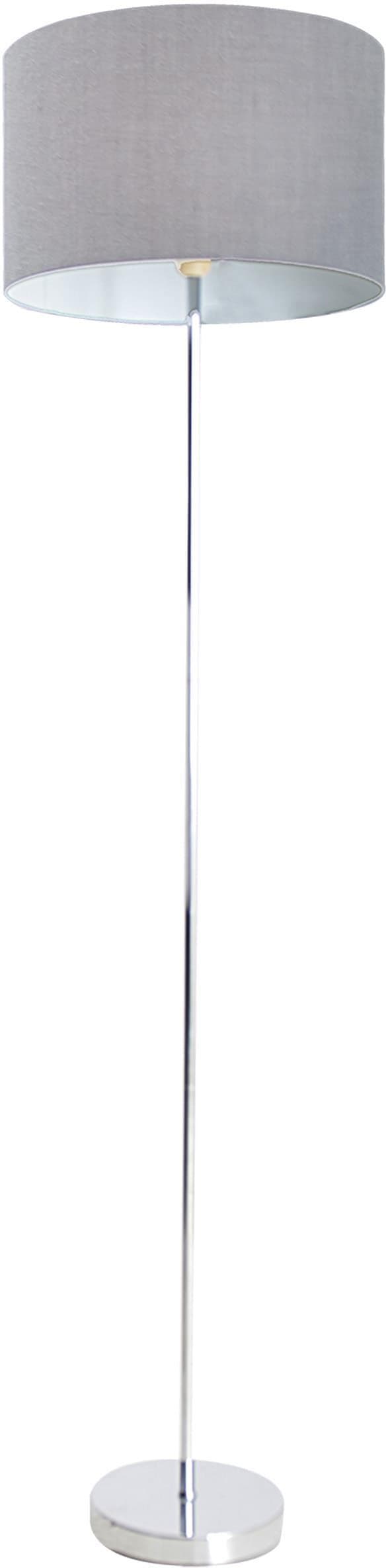 Näve Stehlampe New York 160 cm grau chrom