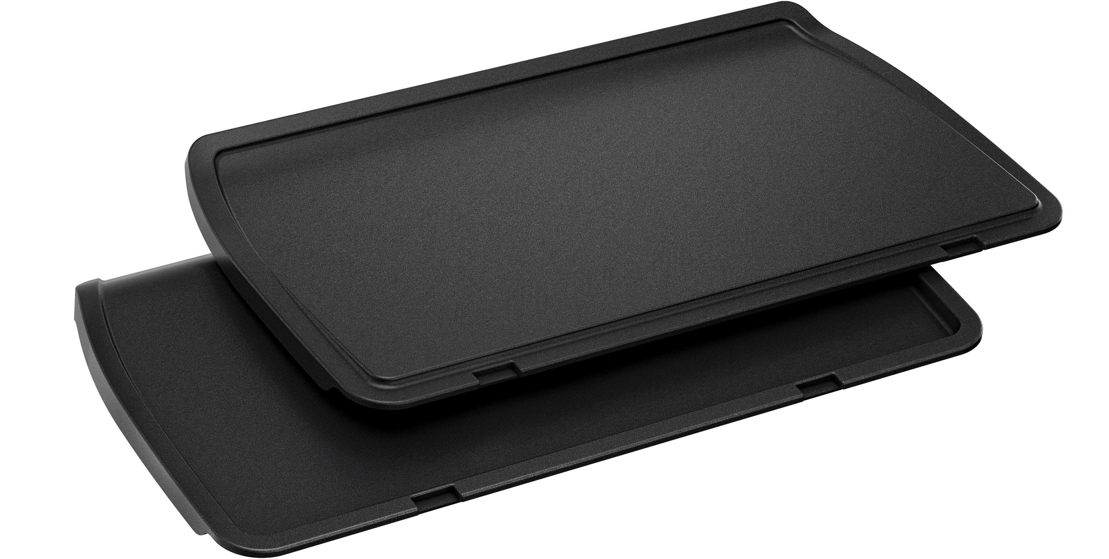 TEFAL Backblech XA7298 OptiGrill Schwarz Alu-Druckguss