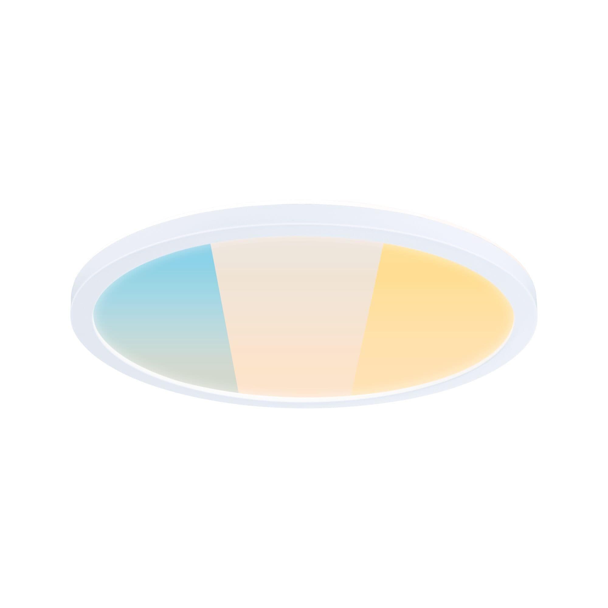 PAULMANN LED Panel Atria Shine IP44 rund 298mm weiß