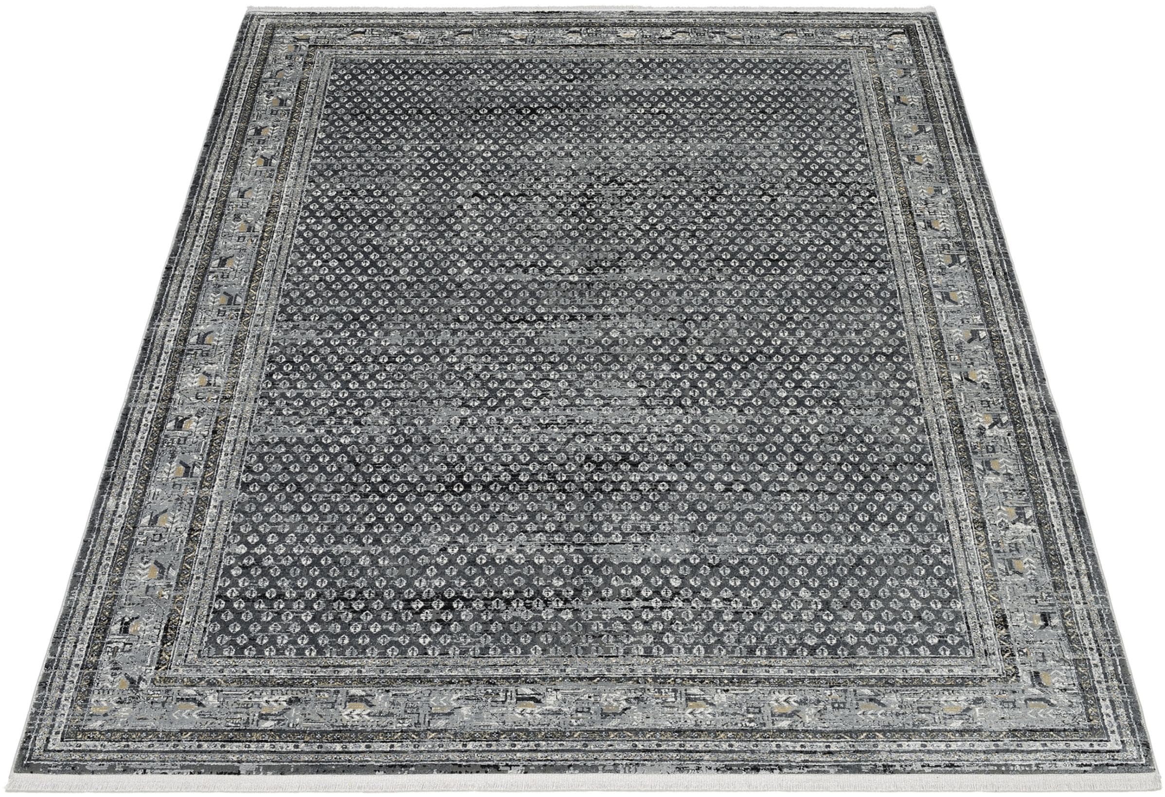 OCI DIE TEPPICHMARKE Teppich BESTSELLER MIRI: Vintage Design mit Glanz und Fransen