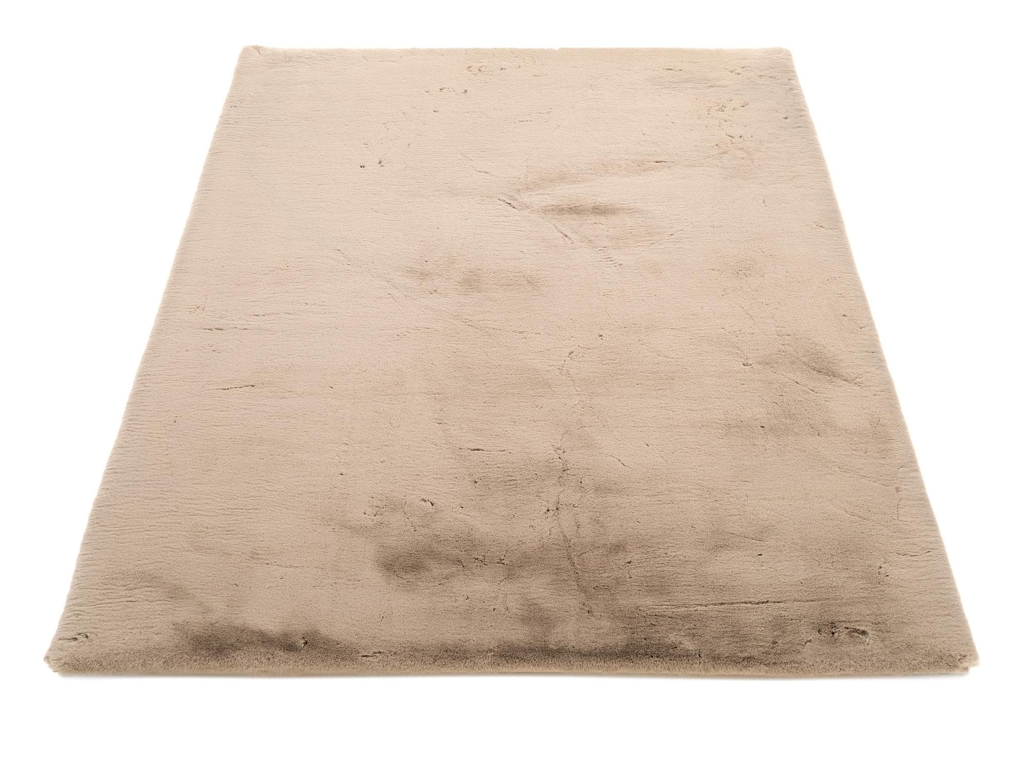 OCI DIE TEPPICHMARKE ALISSA Teppich: Kuschelig weicher Flor in Kaninchen Fell Optik