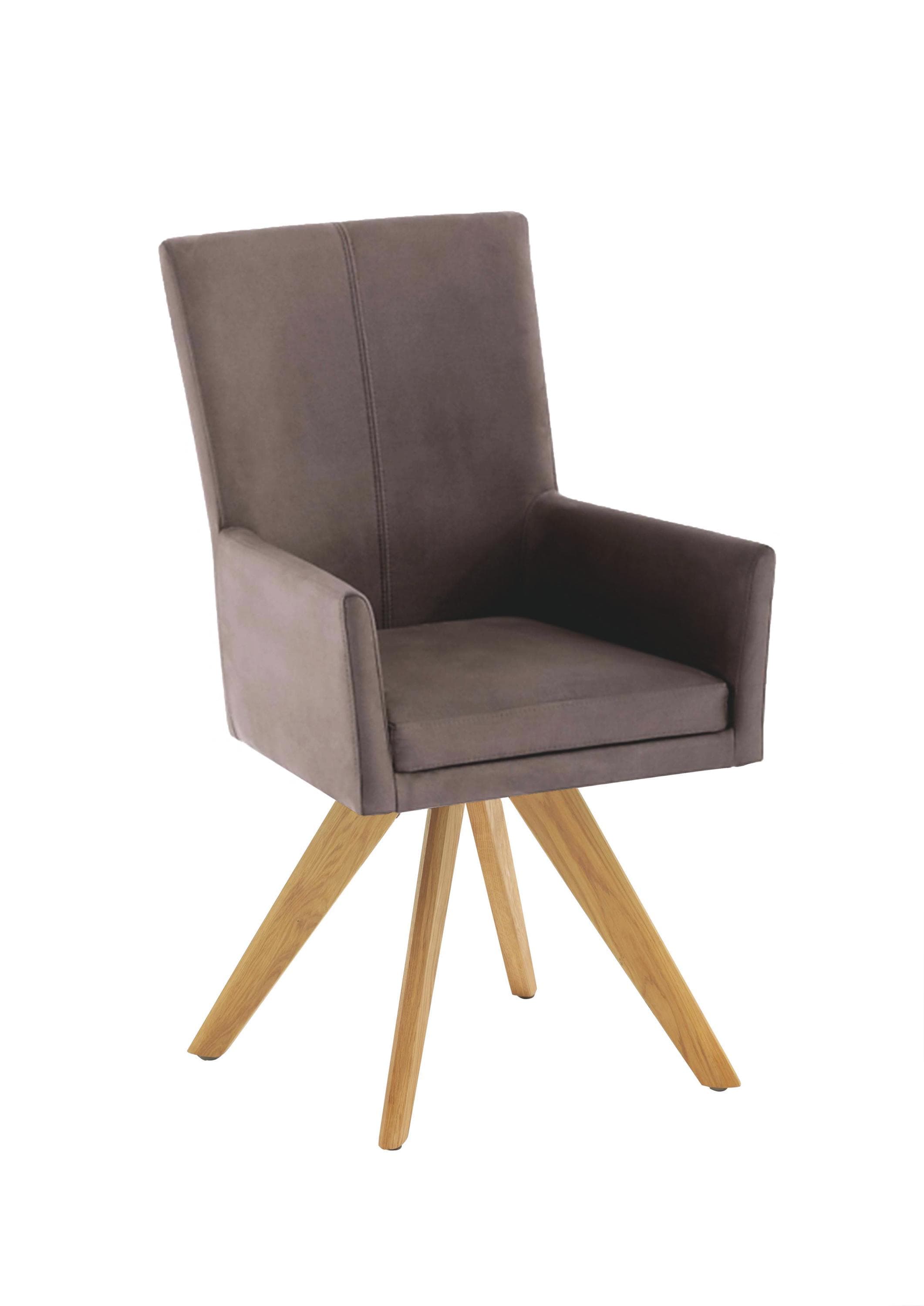 NIEHOFF SITZMÖBEL Polsterstuhl COLORADO Eiche bianco Microfaser