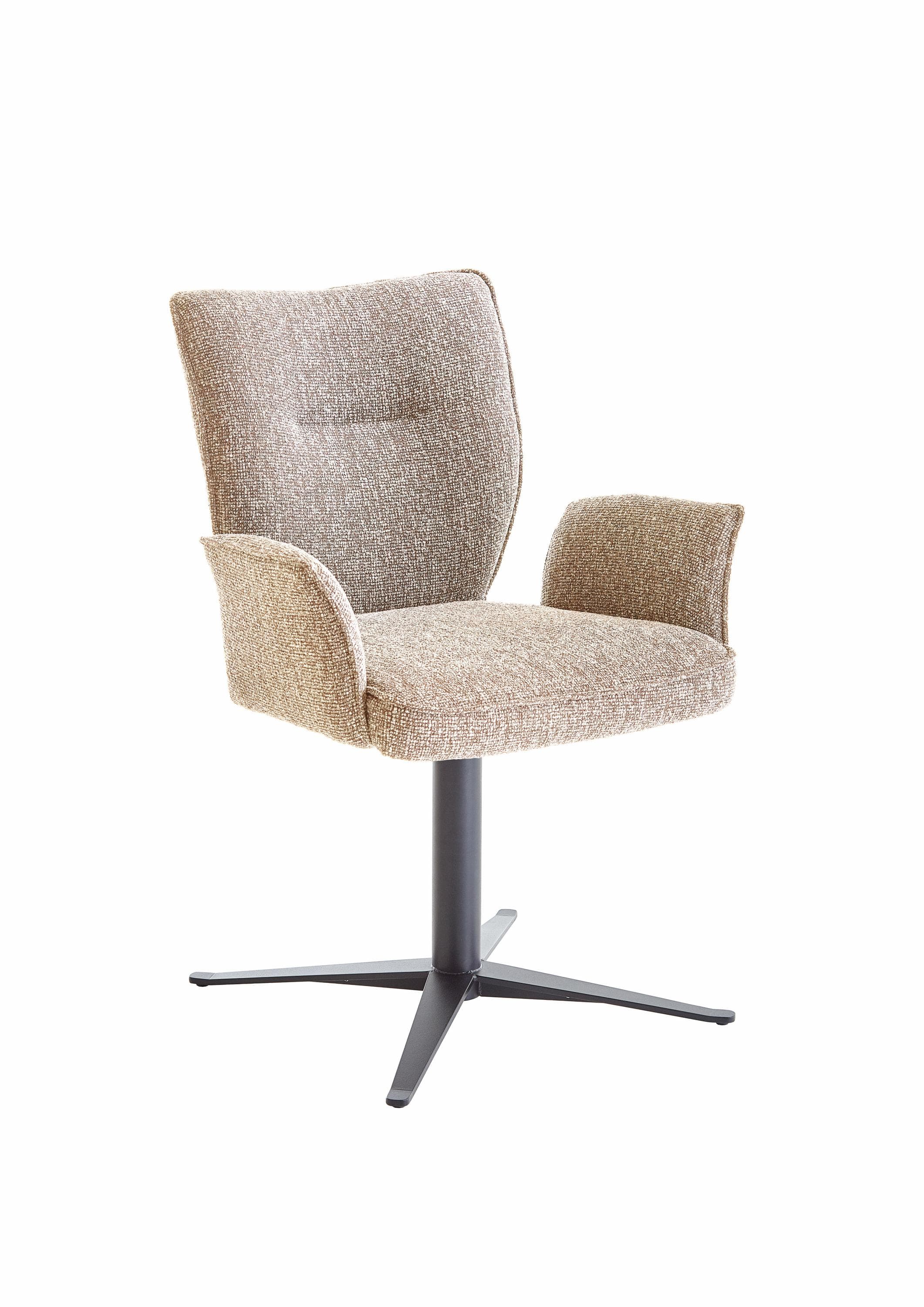 NIEHOFF SITZMÖBEL Polsterstuhl STUDIO-LINE Grau Chenille