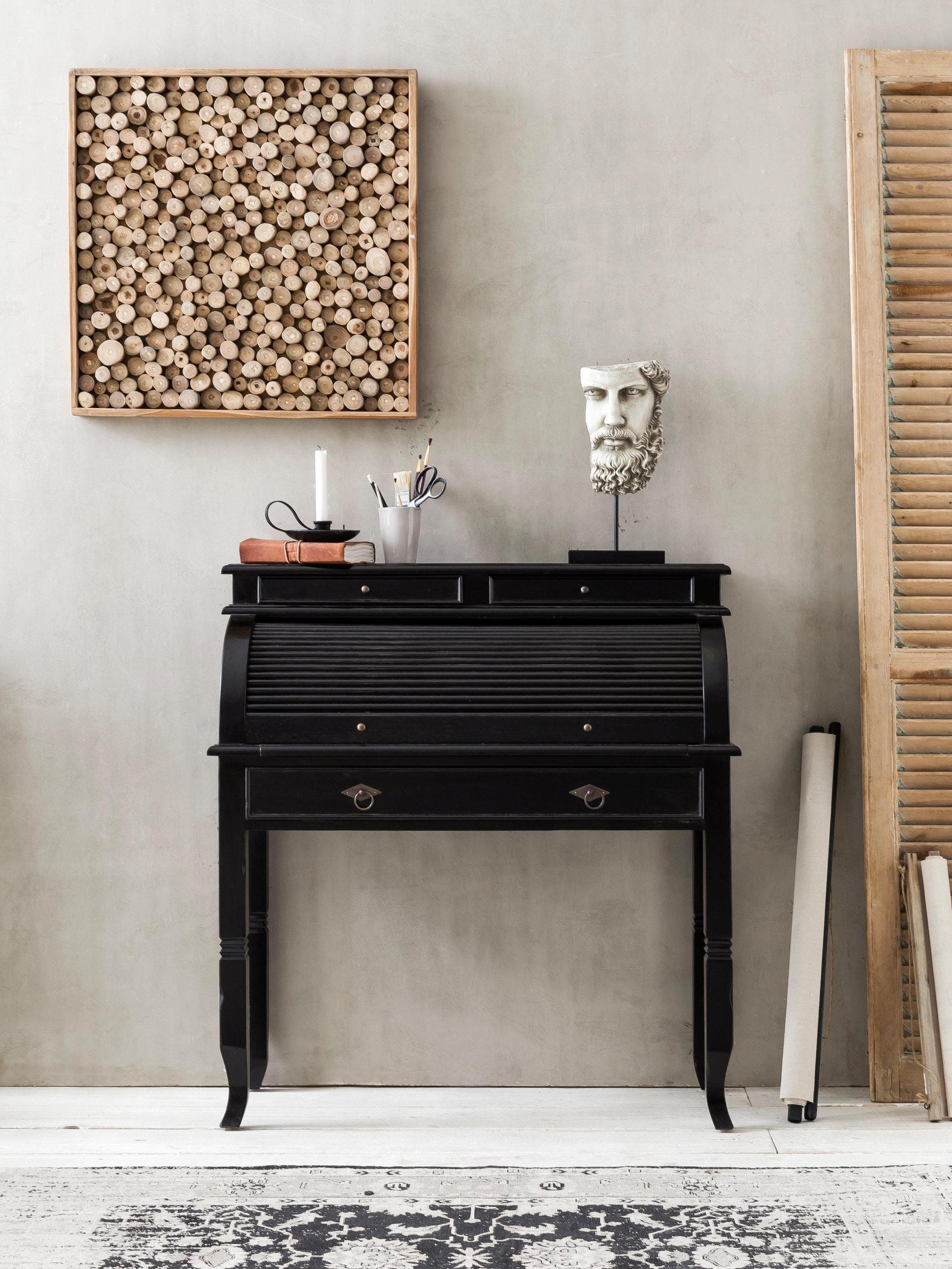 SIT Schreibtisch Samba - Klassischer Sekretär aus Massivholz