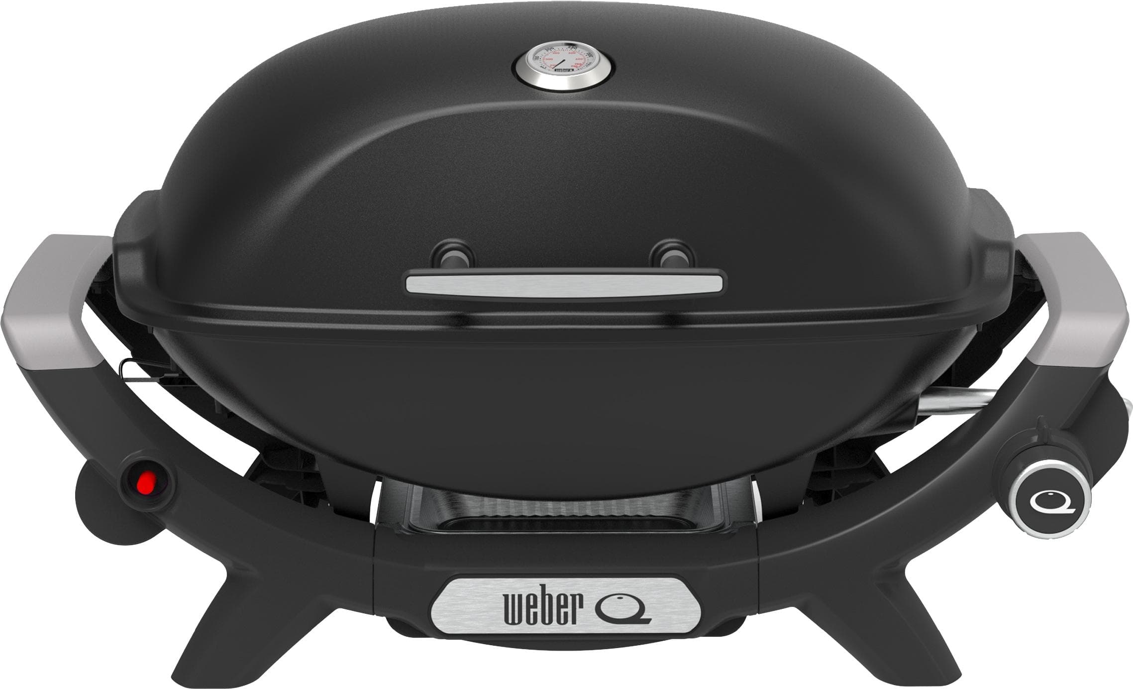 Weber Q2100N Gasgrill schwarz mit Deckelthermometer