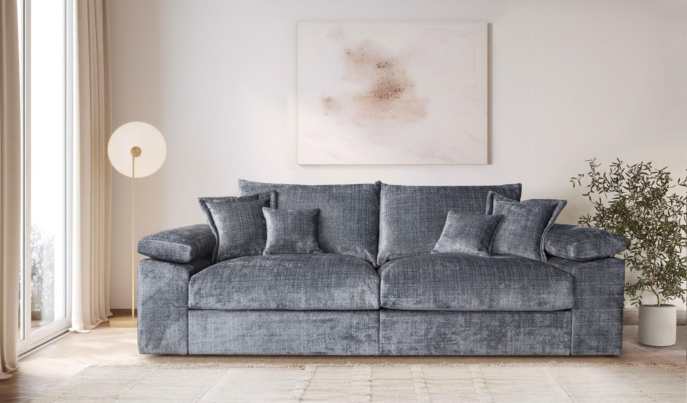 Home Affaire Big-Sofa Soft&Cosy XL