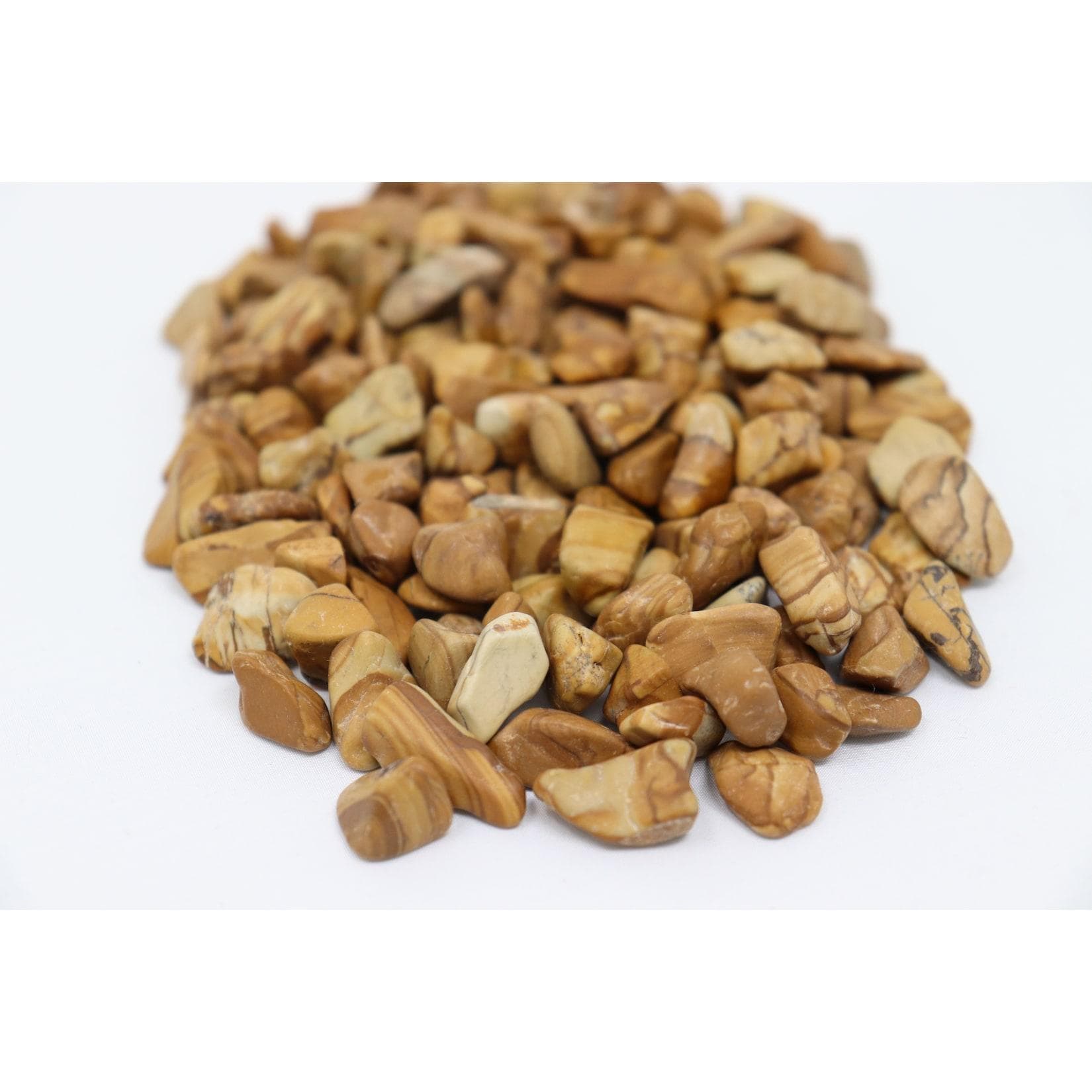 Aquagart 160kg Polierter Splitt Flusskiesel Kieselsteine Gartensplitt Ziersplitt