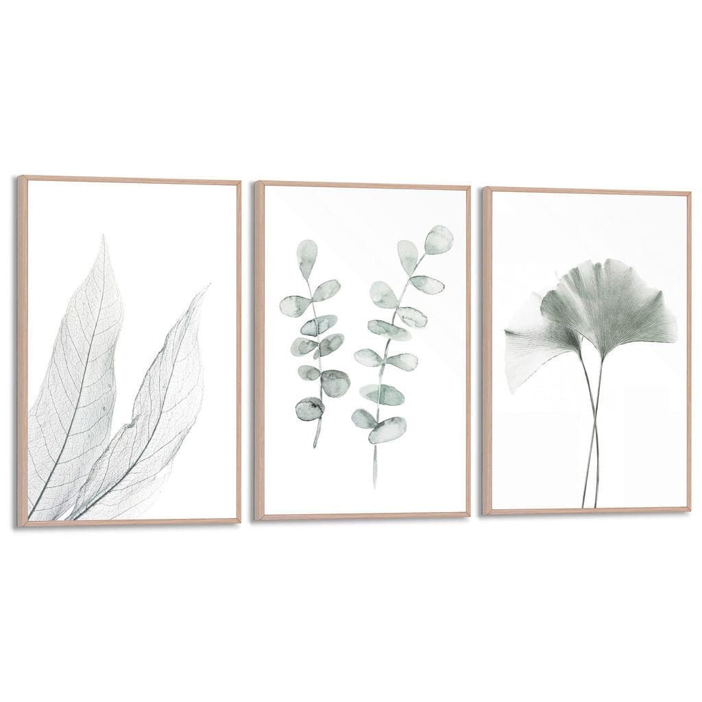 Reinders Bilderset Weiß Holz Wanddekoration