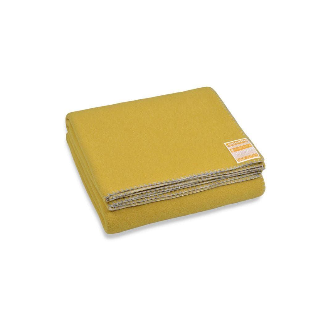 Zoeppritz Fleecedecke Smoothy Currygelb