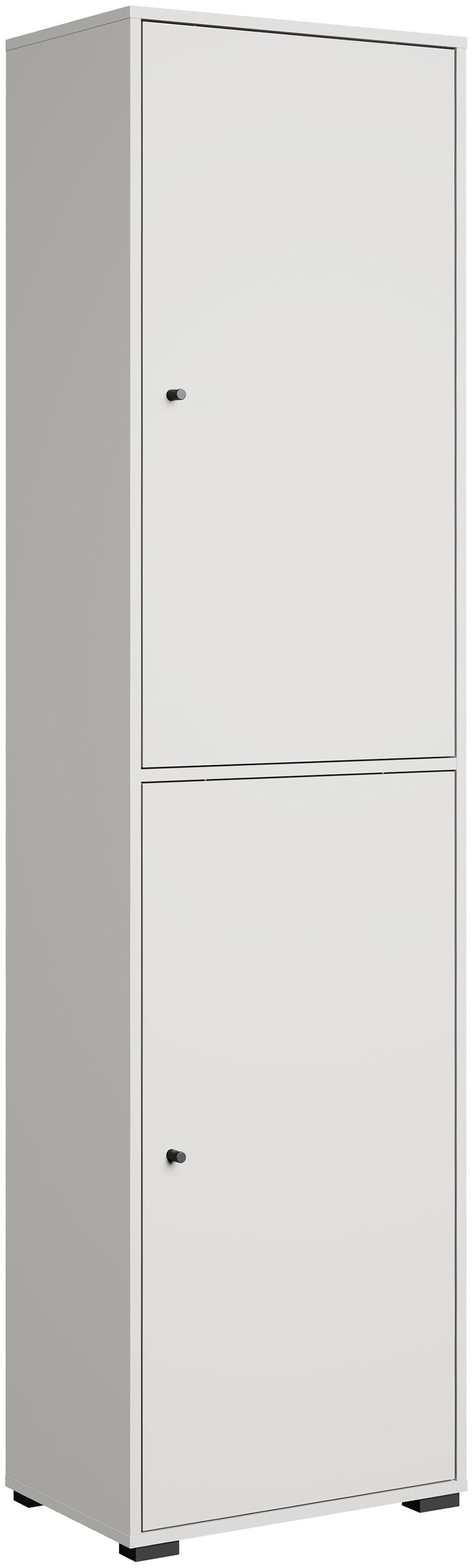 Schuhkommode Dino - Schuhschrank weiß matt