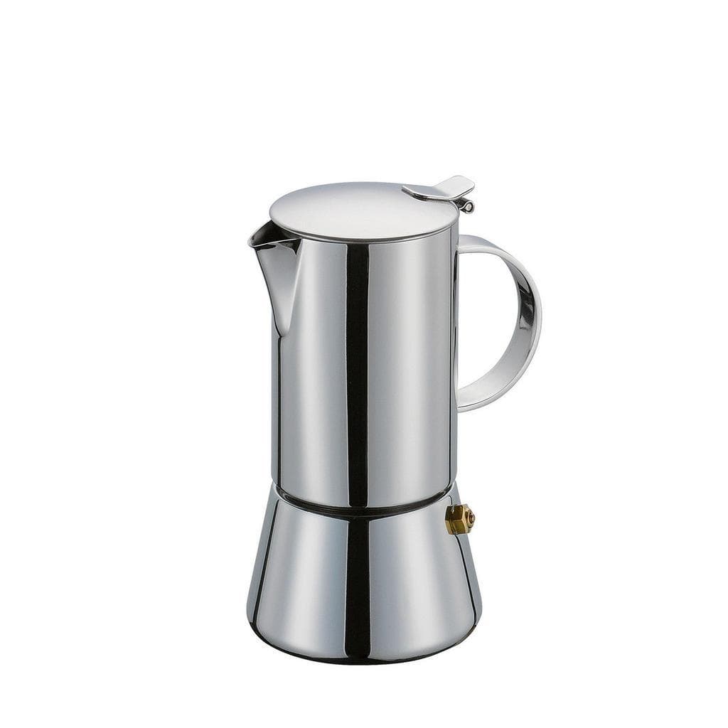 Cilio Espressokocher Edelstahl Metall 17,5 cm Kaffee & Tee