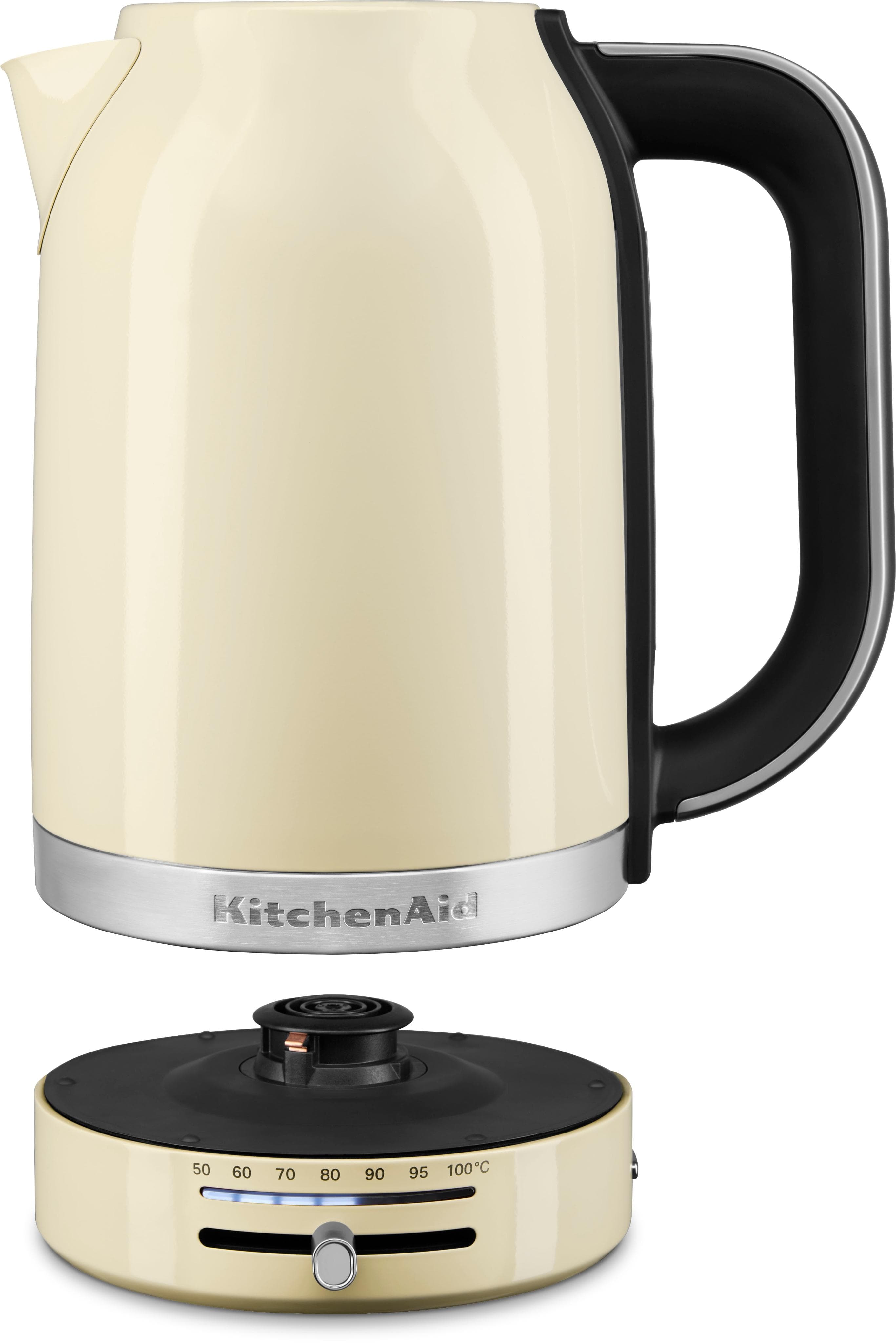 KitchenAid Wasserkocher 5KEK1701EAC Creme Edelstahl